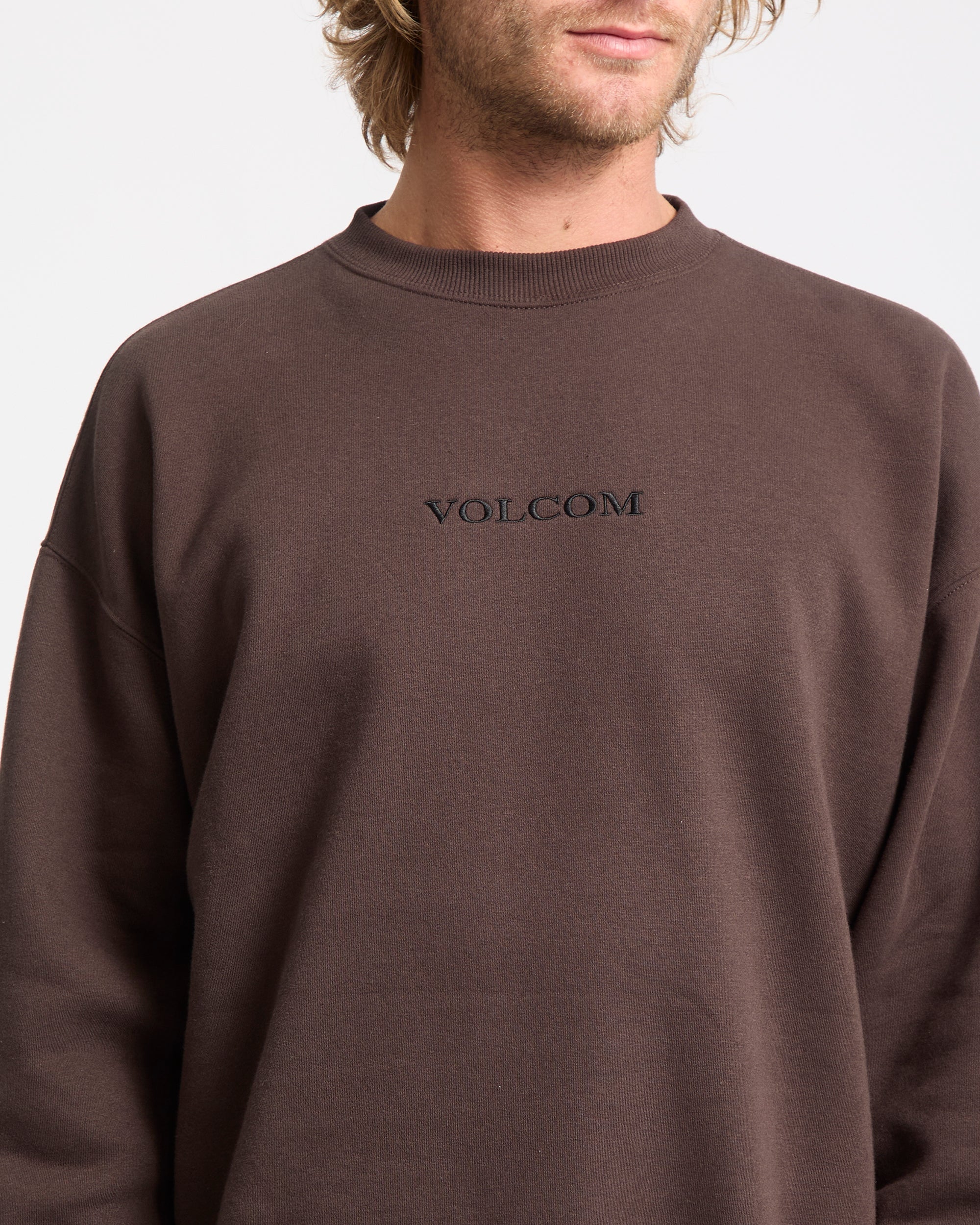 Volcom Stone Sweatshirt - Cacao - Image 7