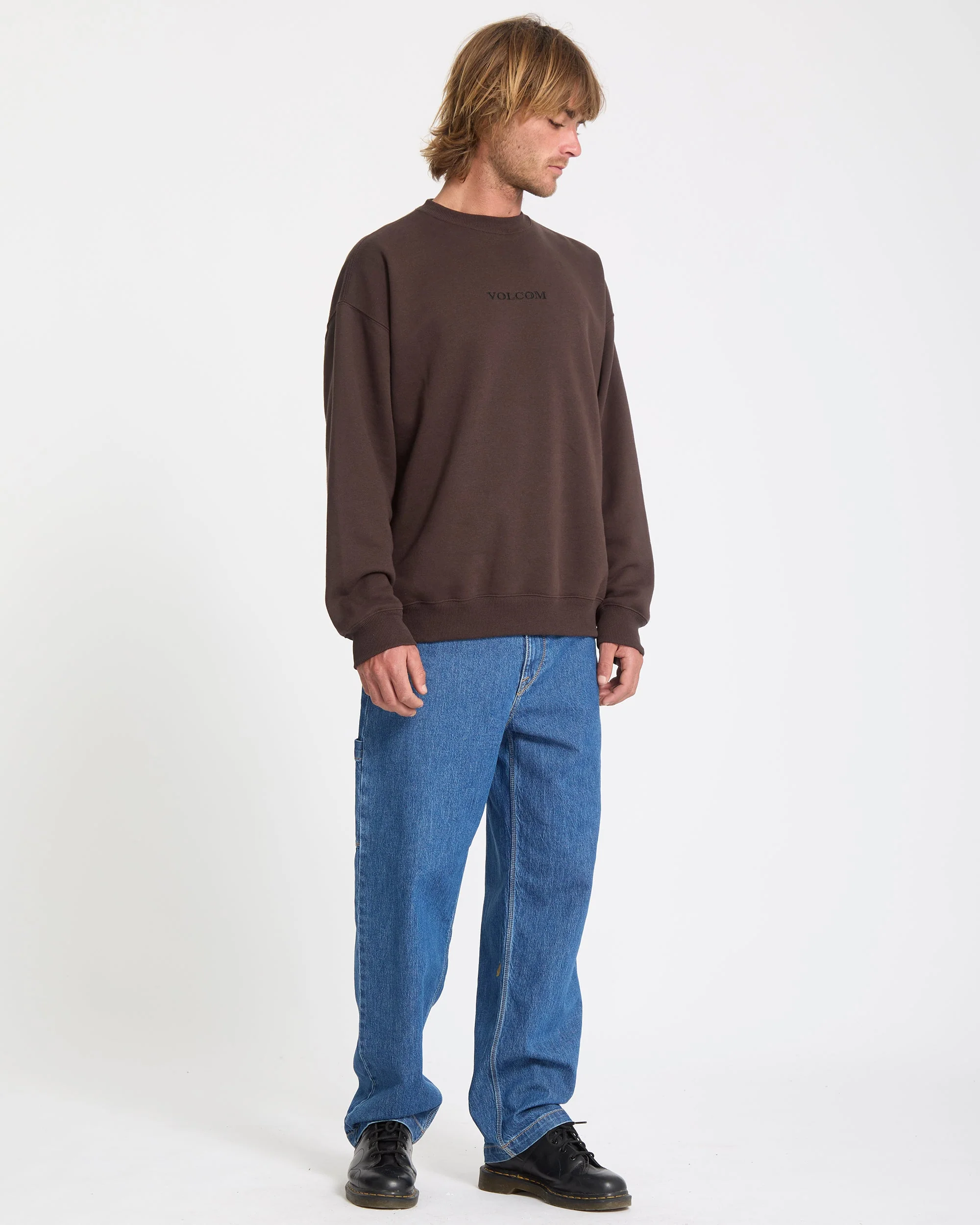 Volcom Stone Sweatshirt - Cacao - Image 8