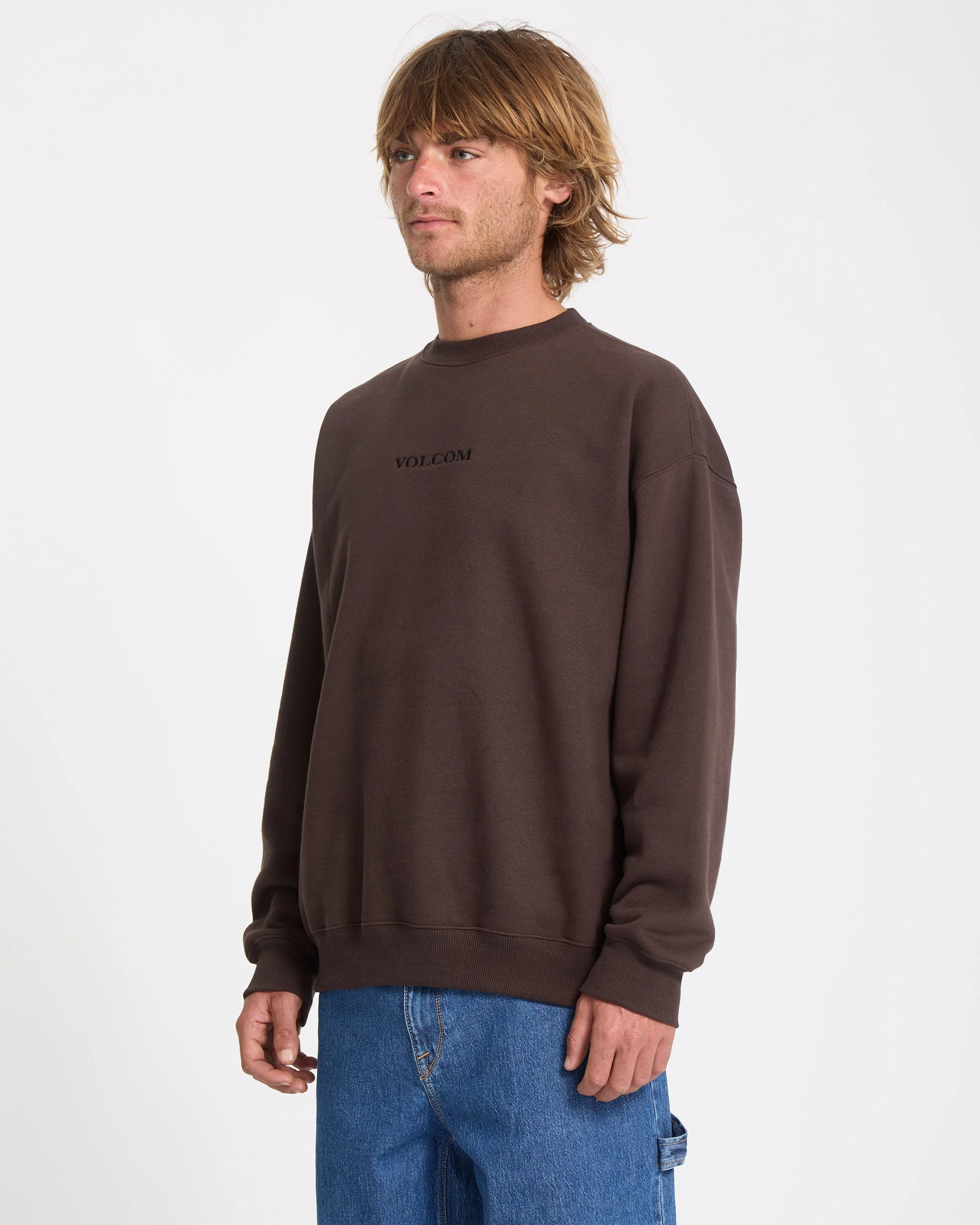 Volcom Stone Sweatshirt - Cacao - Image 9