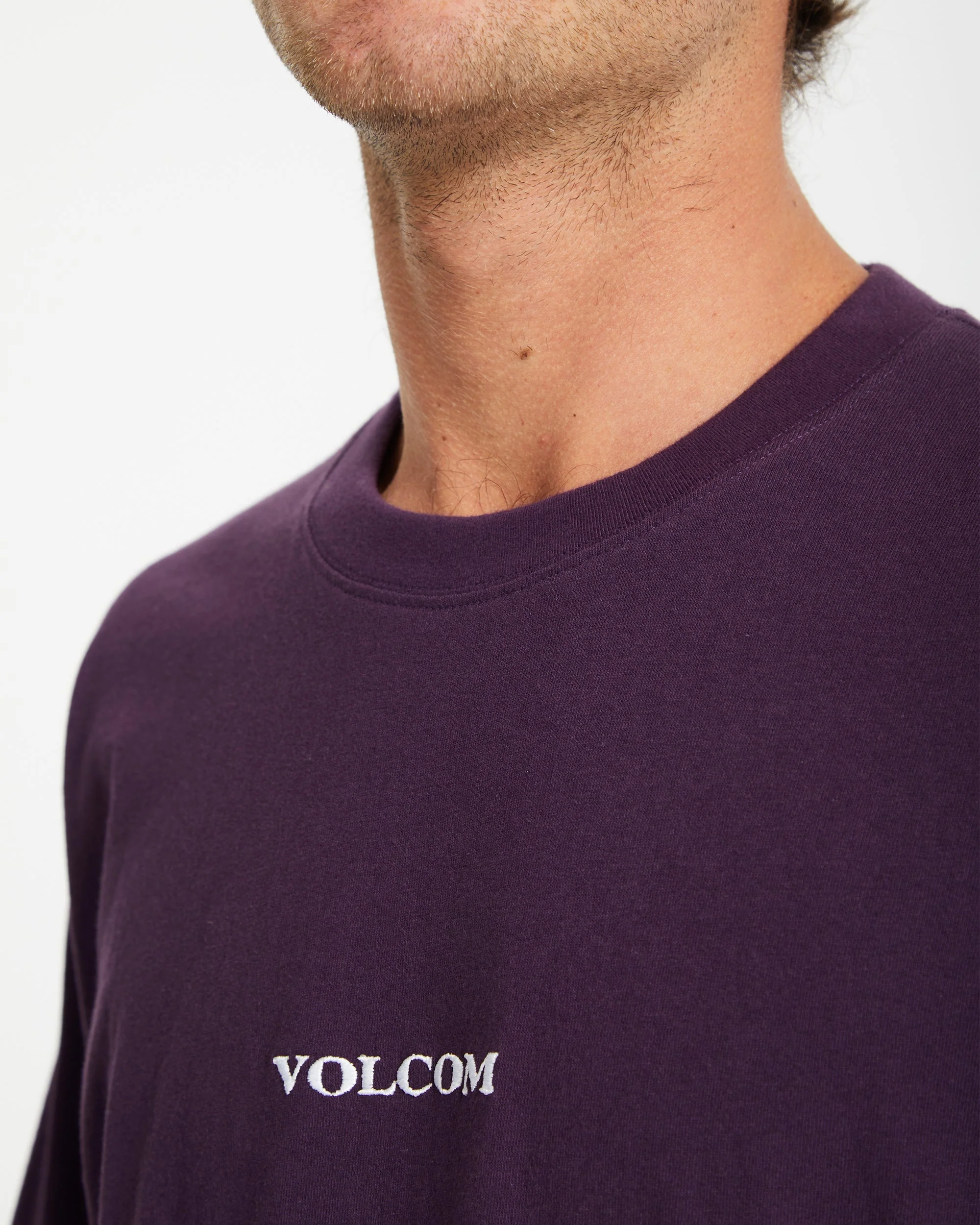 Volcom Stone T-shirt - GRAPE ROYALE - Image 4