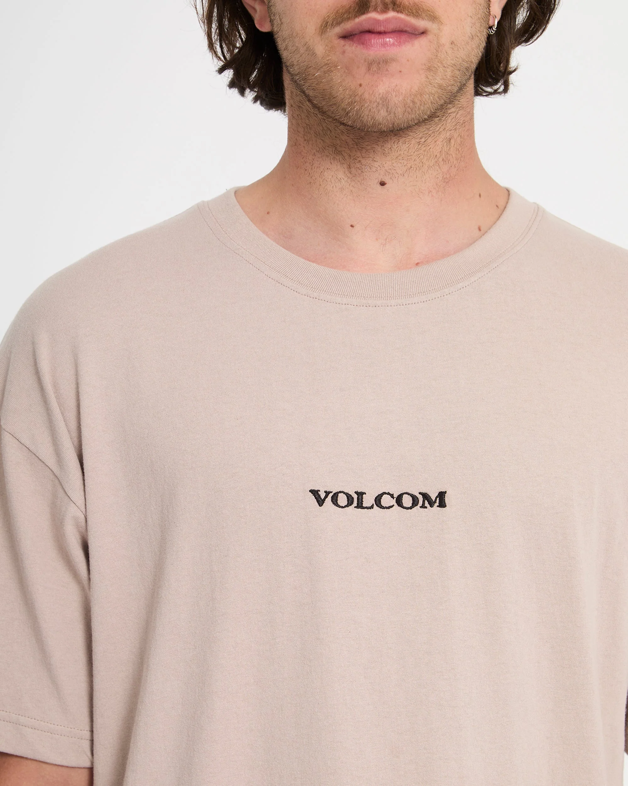 Volcom Stone T-Shirt - Bark Brown - Image 5