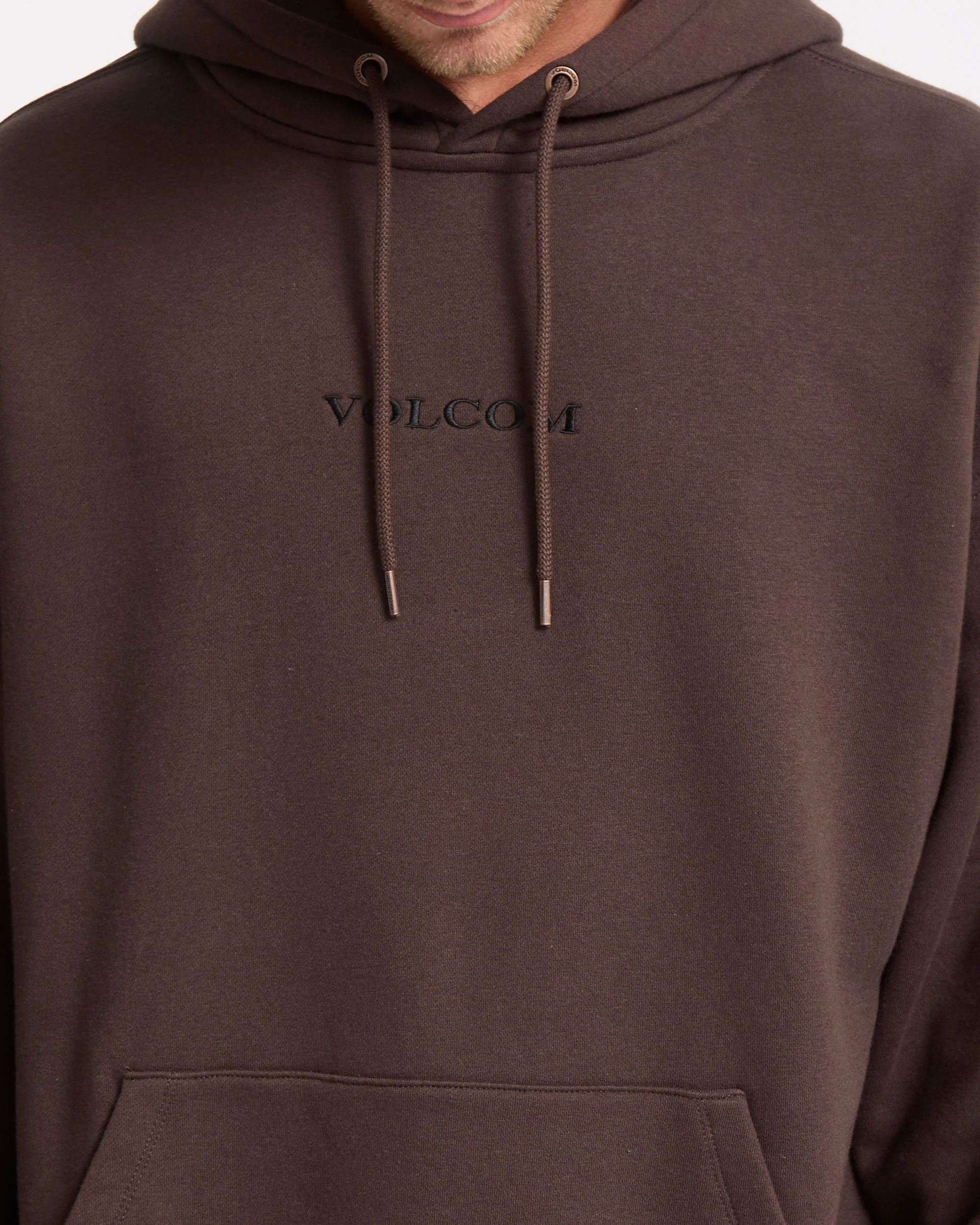Volcom Stone Hoodie - Cacao - Image 5