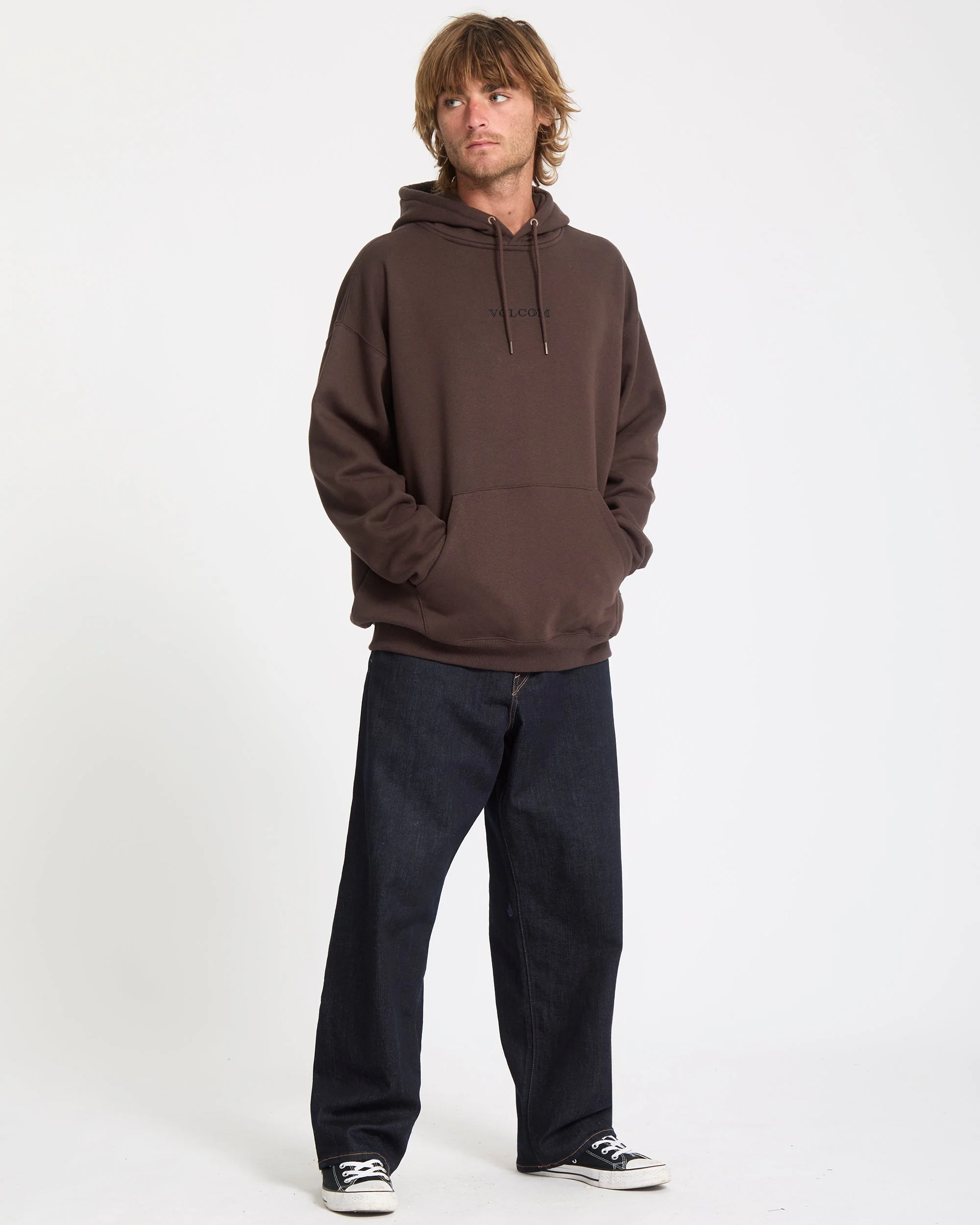 Volcom Stone Hoodie - Cacao - Image 7