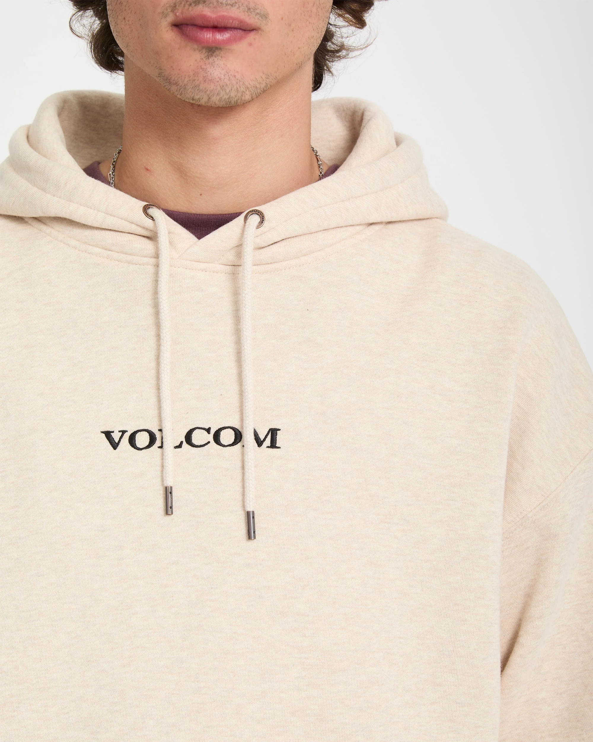 Volcom Stone Hoodie - Dust Heather - Image 5