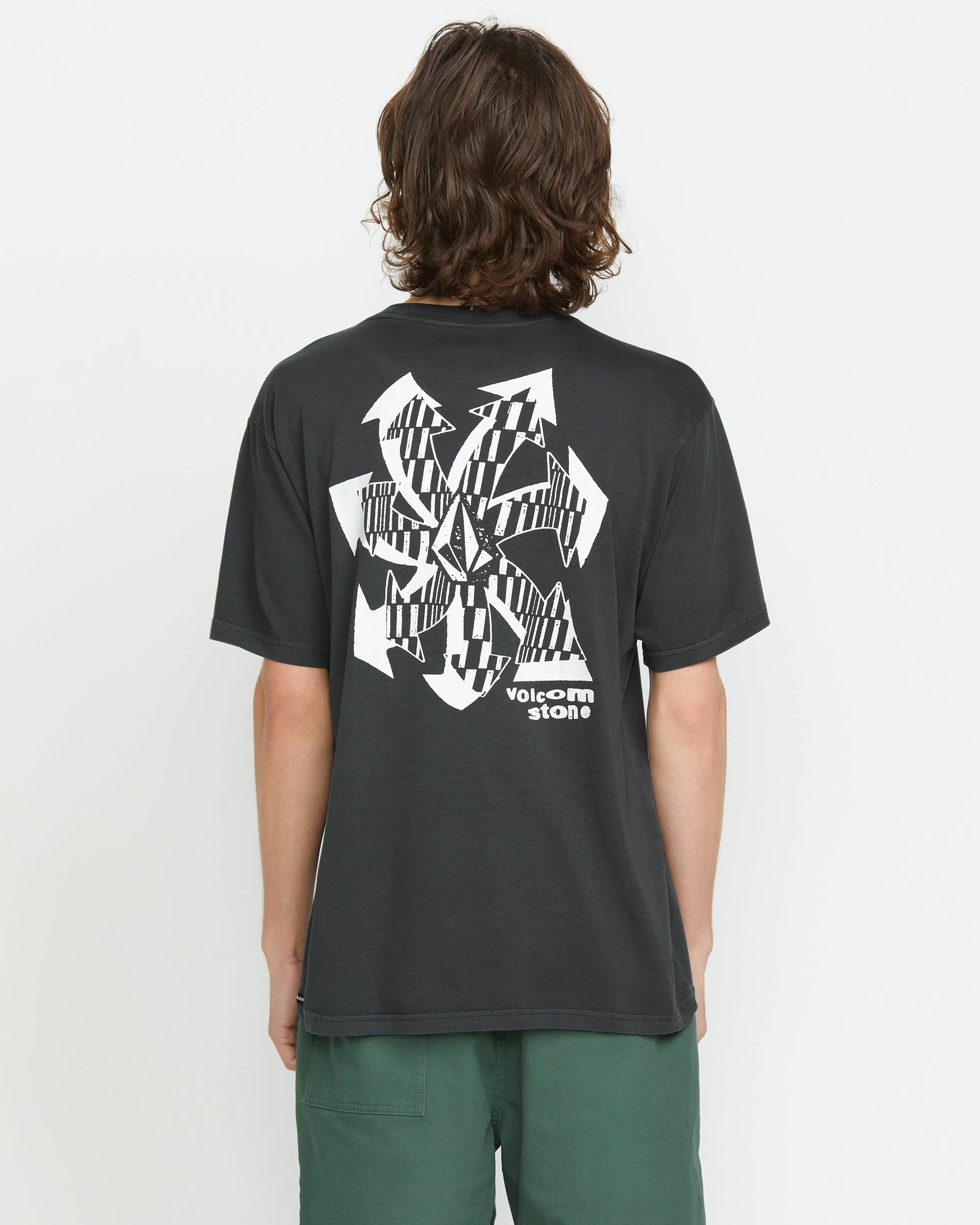 Volcom Vortex T-shirt - STEALTH - Image 2