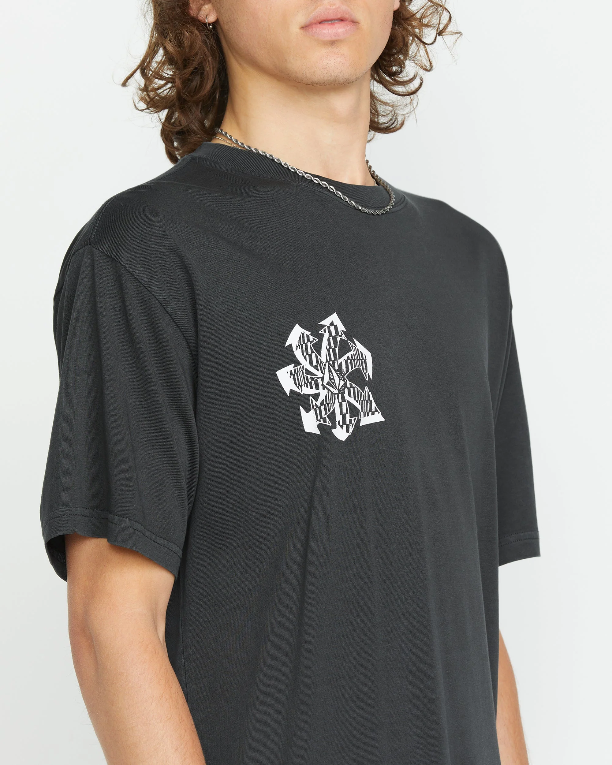 Volcom Vortex T-shirt - STEALTH - Image 3
