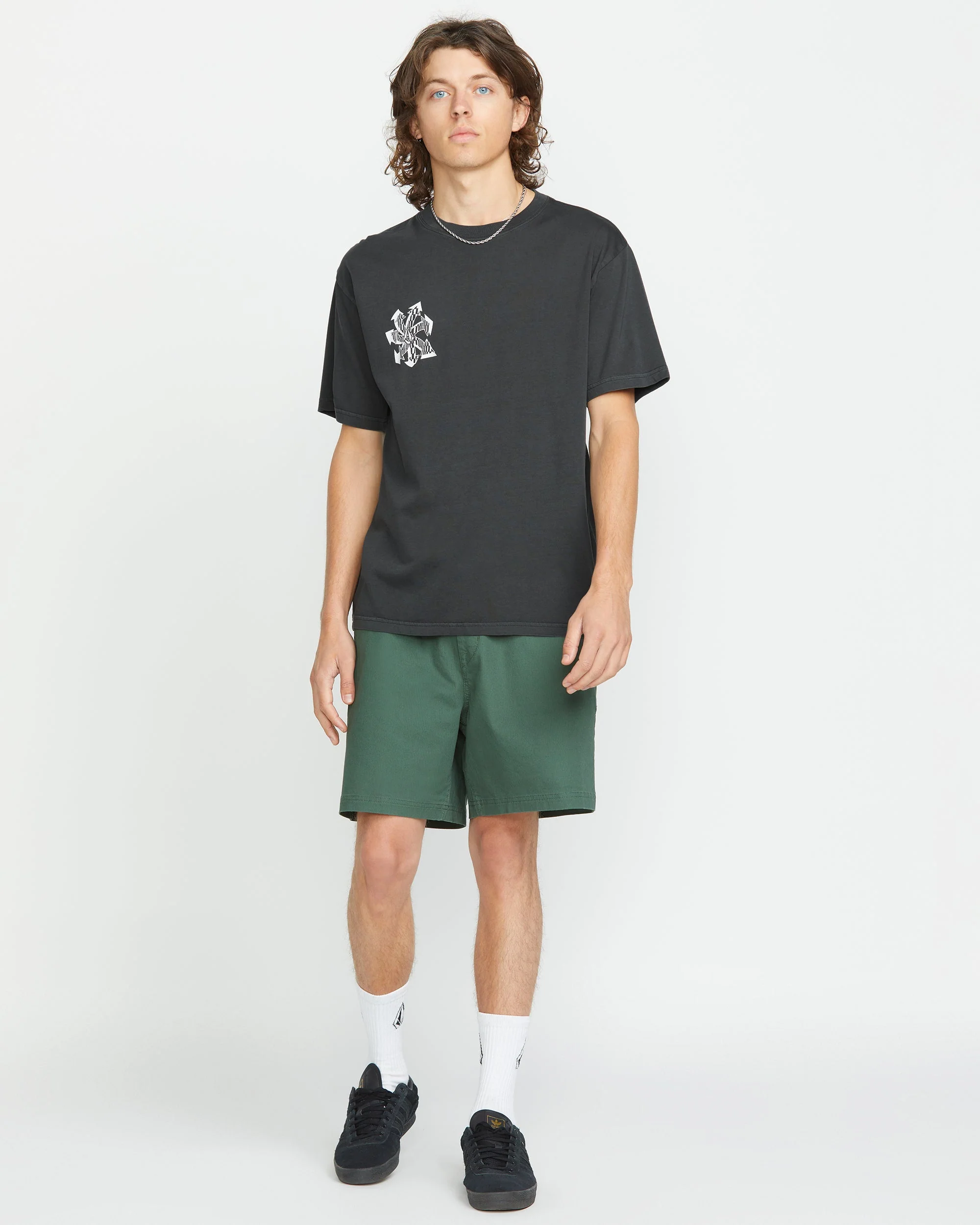 Volcom Vortex T-shirt - STEALTH - Image 4