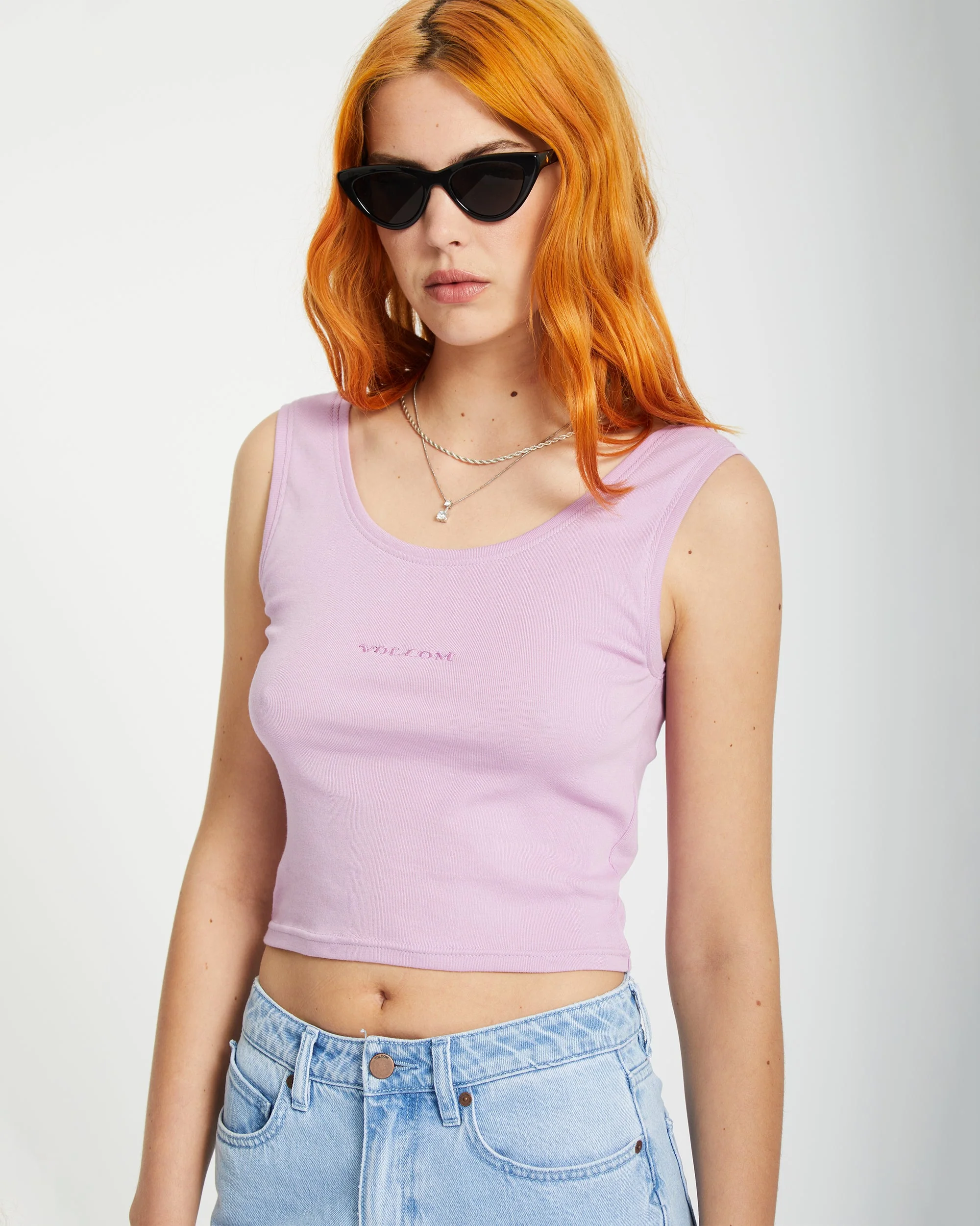 Volcomstone Tight Tanktop - IRIS PURPLE - Image 3