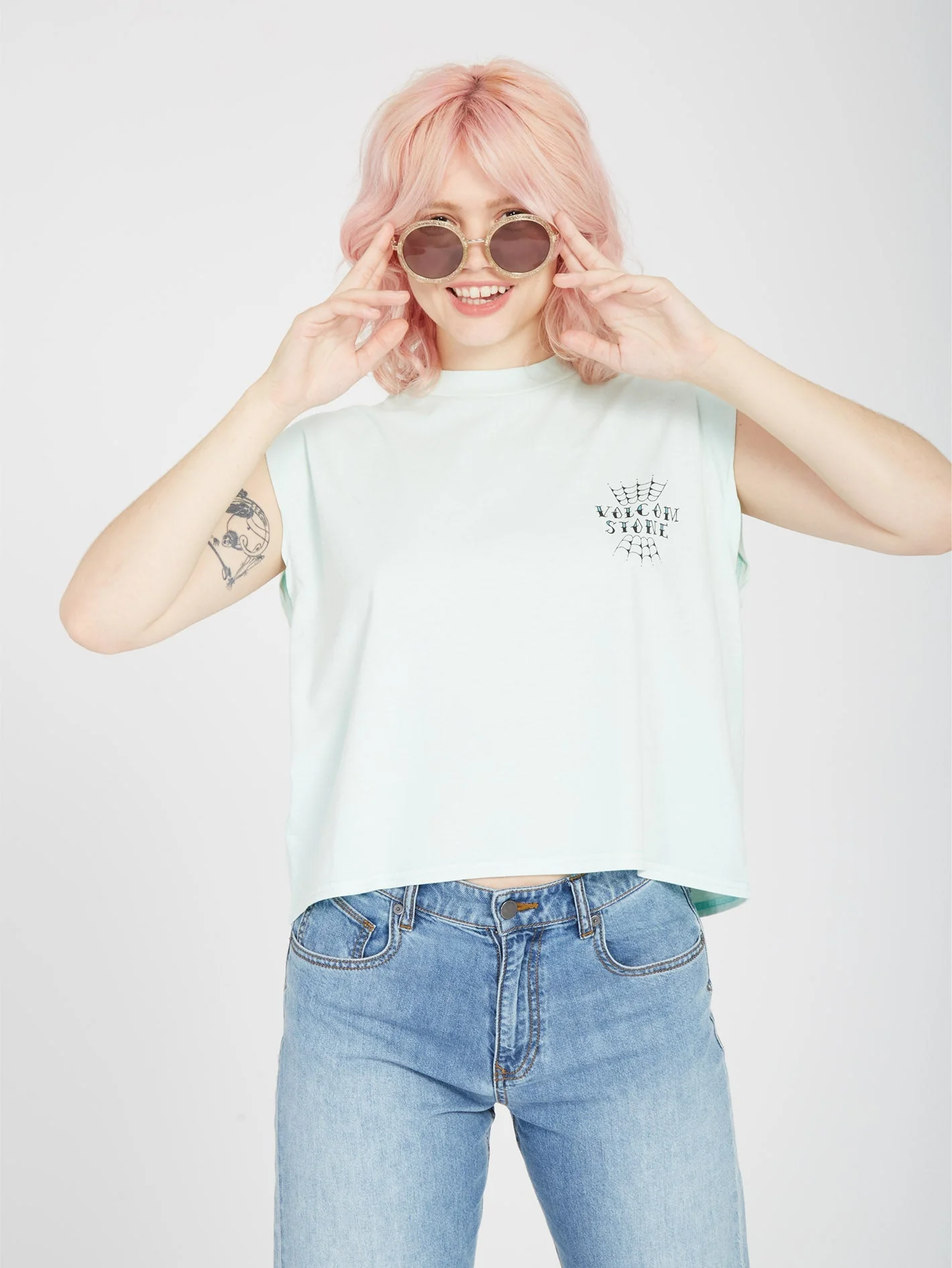 Volnex Tank Top - PALE AQUA - Image 6