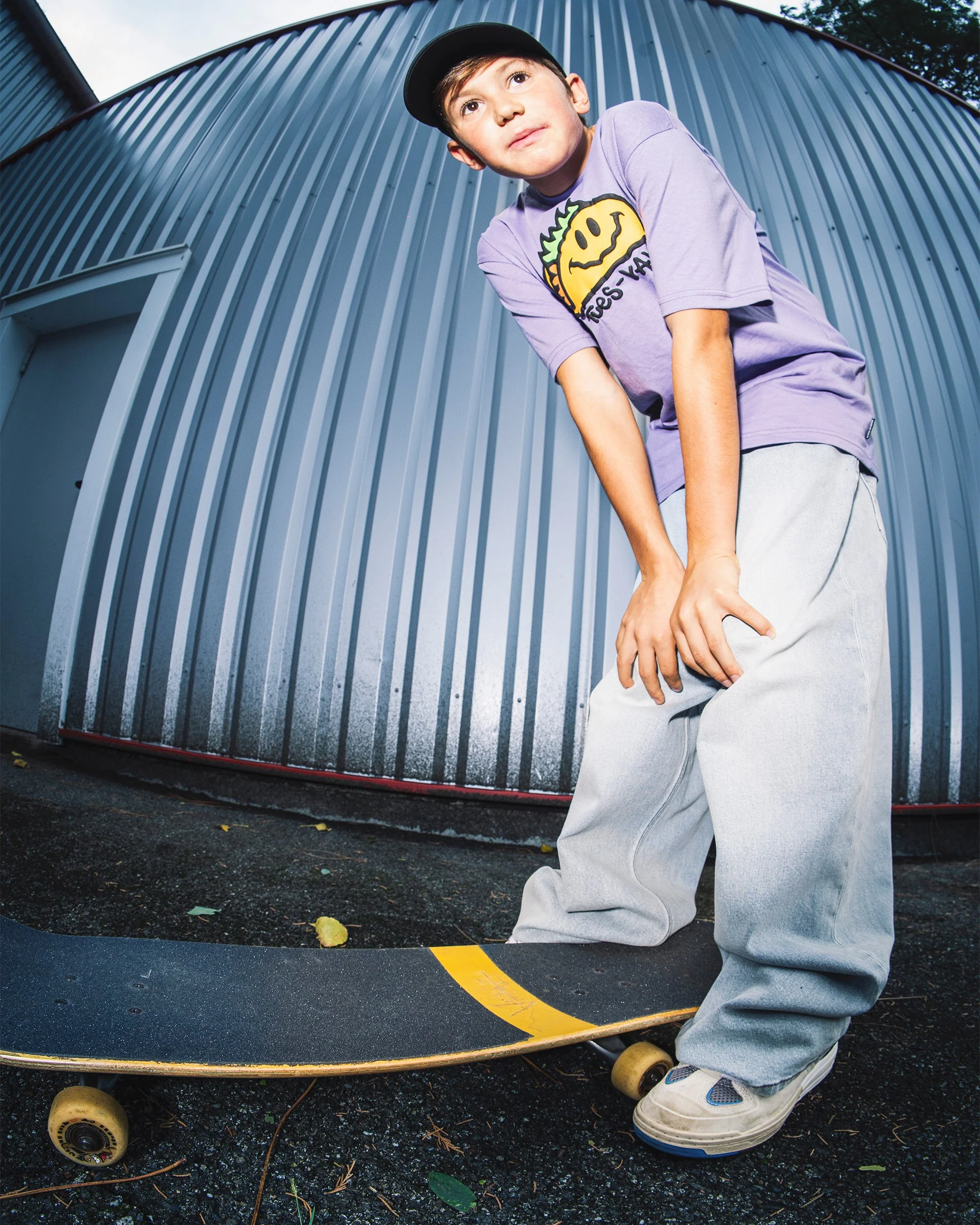 Voltaco T-Shirt - Purple Ash - (KINDER) - Image 3