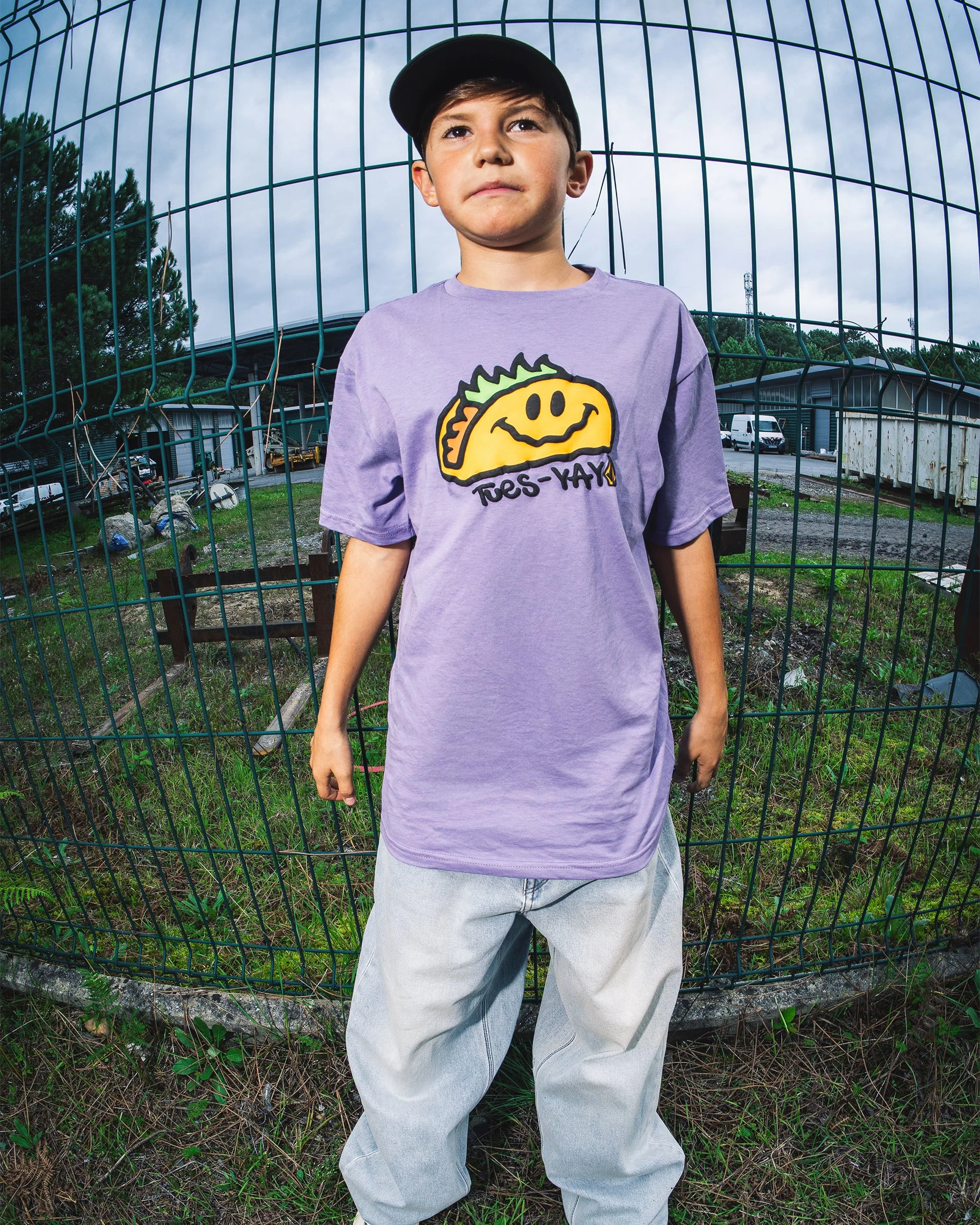 Voltaco T-Shirt - Purple Ash - (KINDER) - Image 4