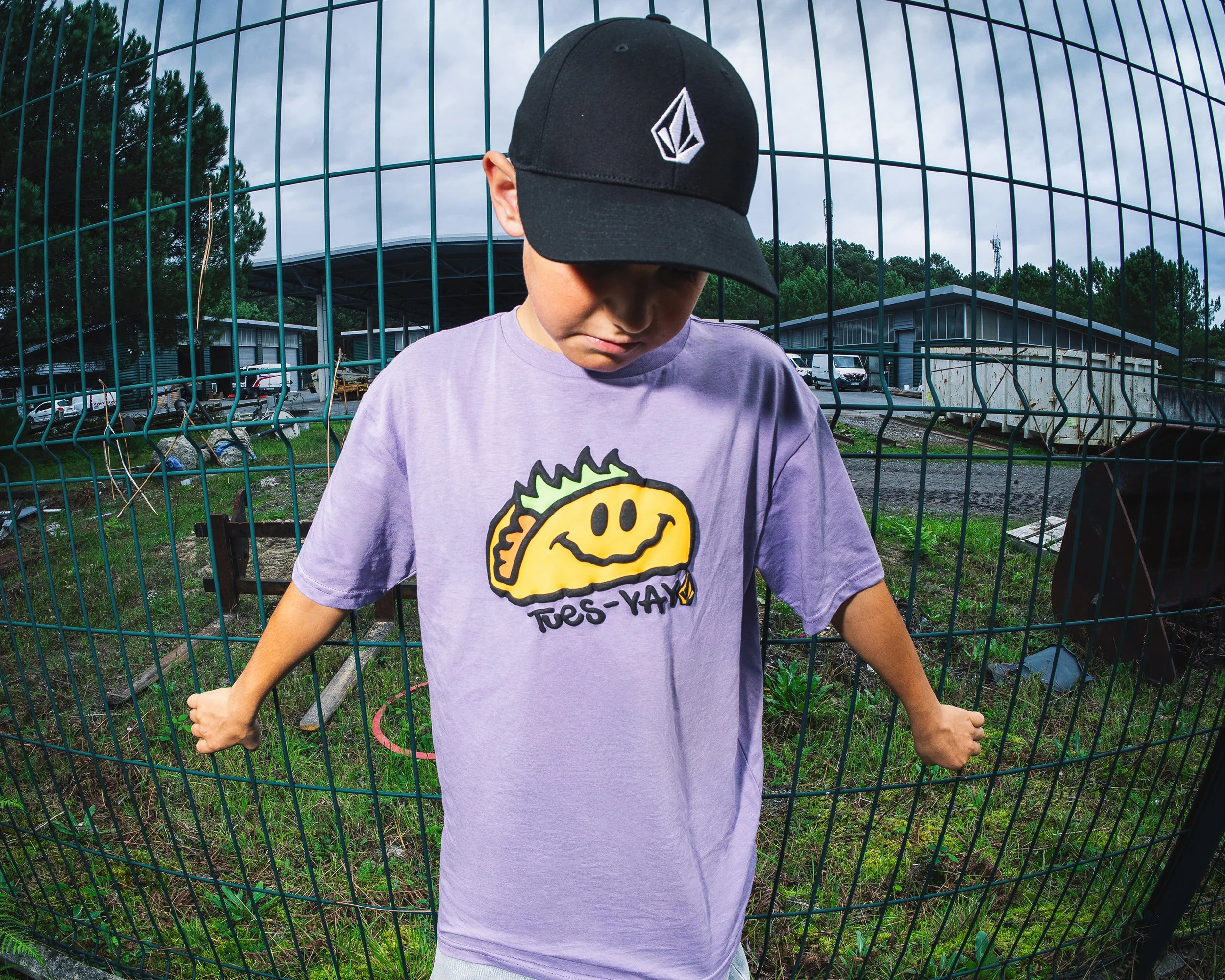 Voltaco T-Shirt - Purple Ash - (KINDER) - Image 5