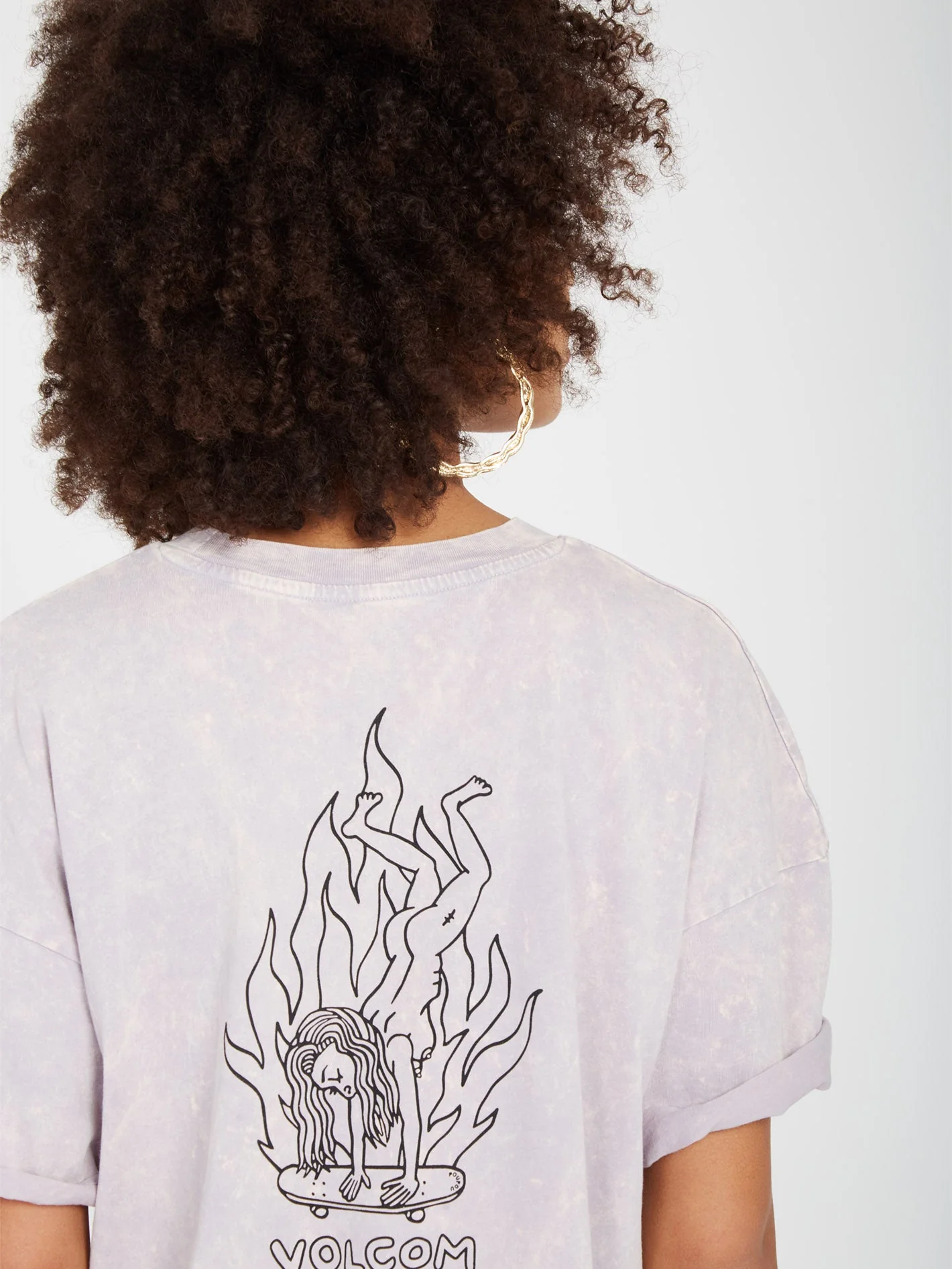 Voltrip T-Shirt - LIGHT ORCHID - Image 7