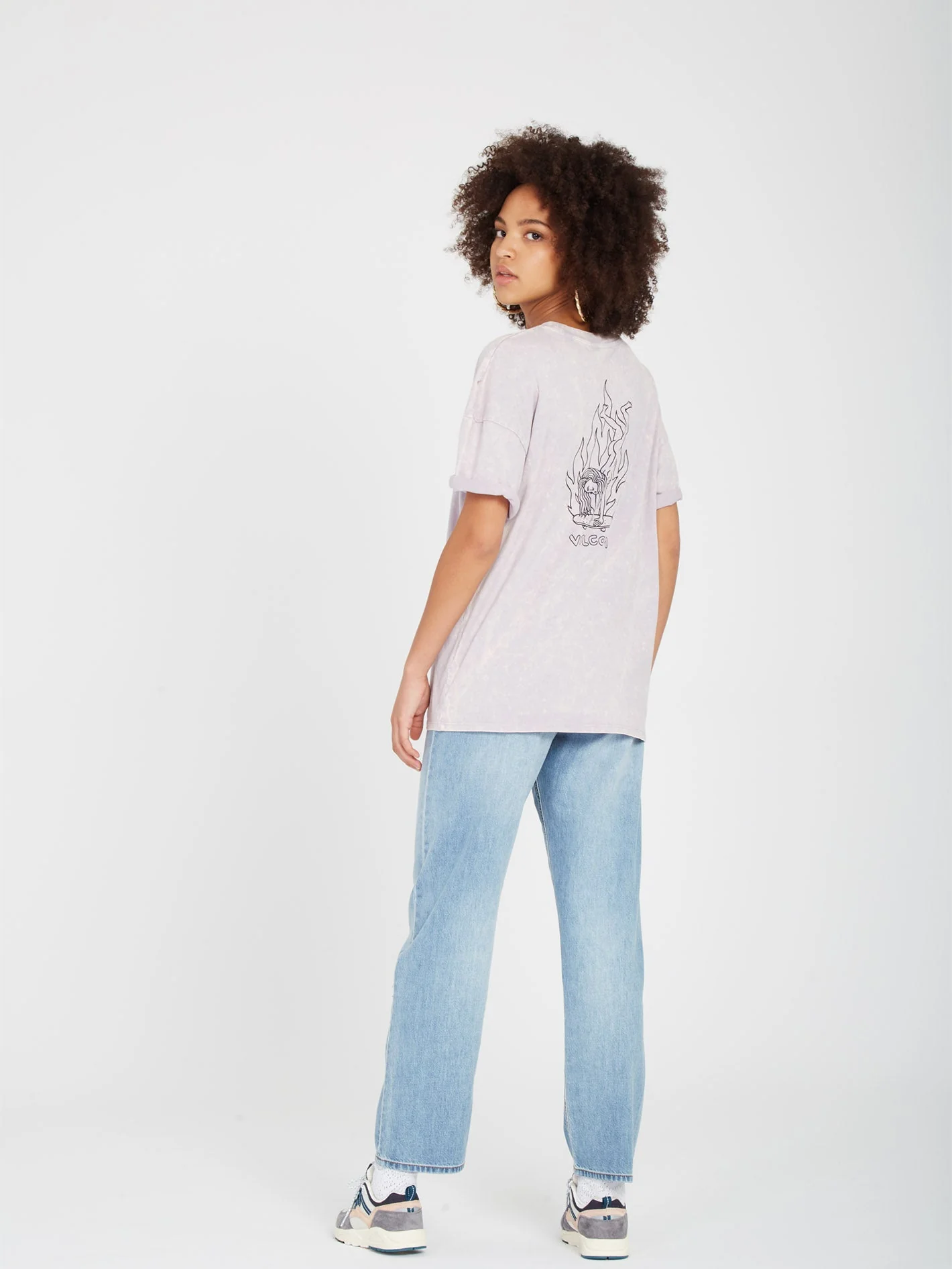 Voltrip T-Shirt - LIGHT ORCHID - Image 8