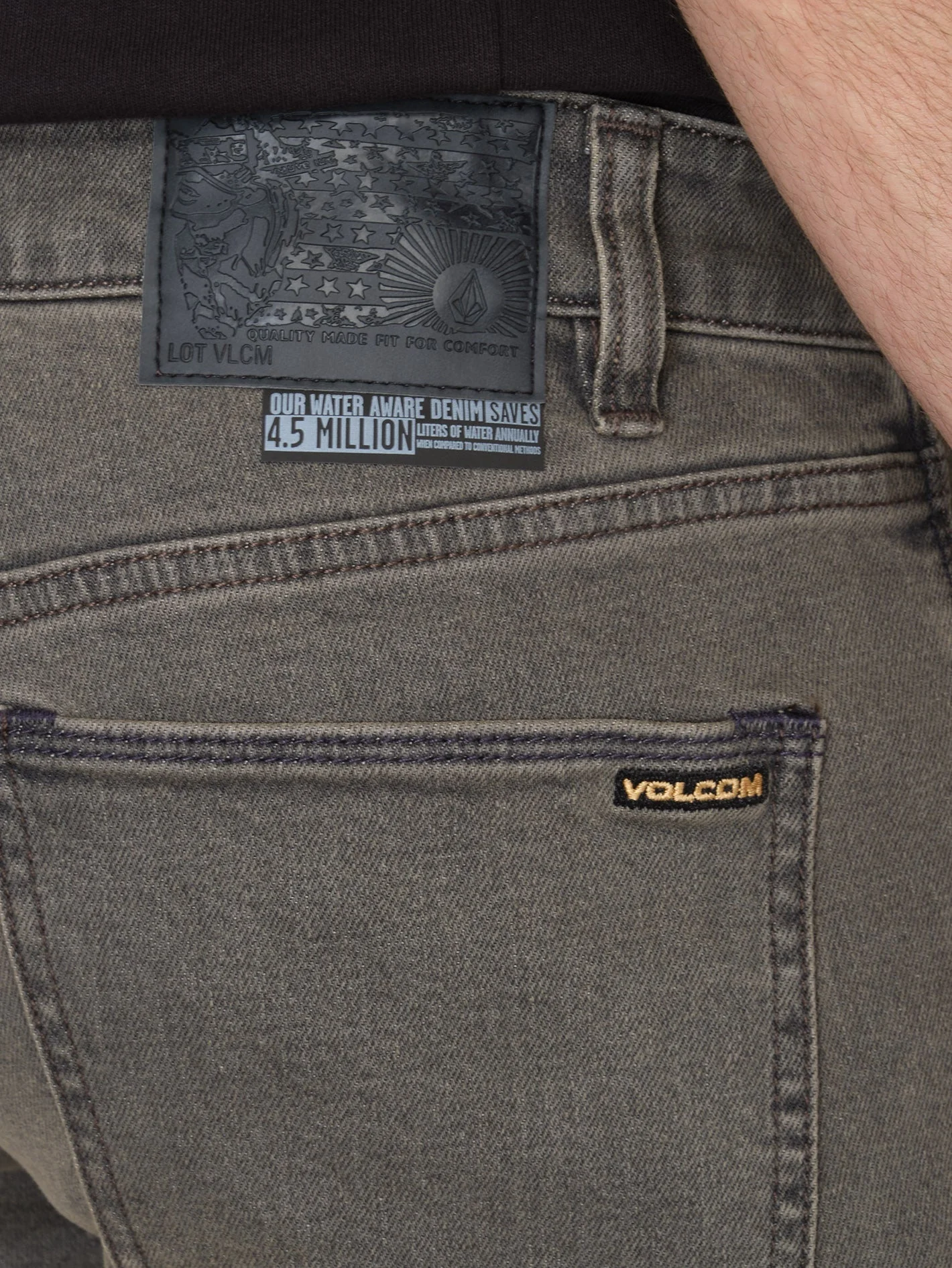 Vorta Jeans - BLACK OZONE - Image 3