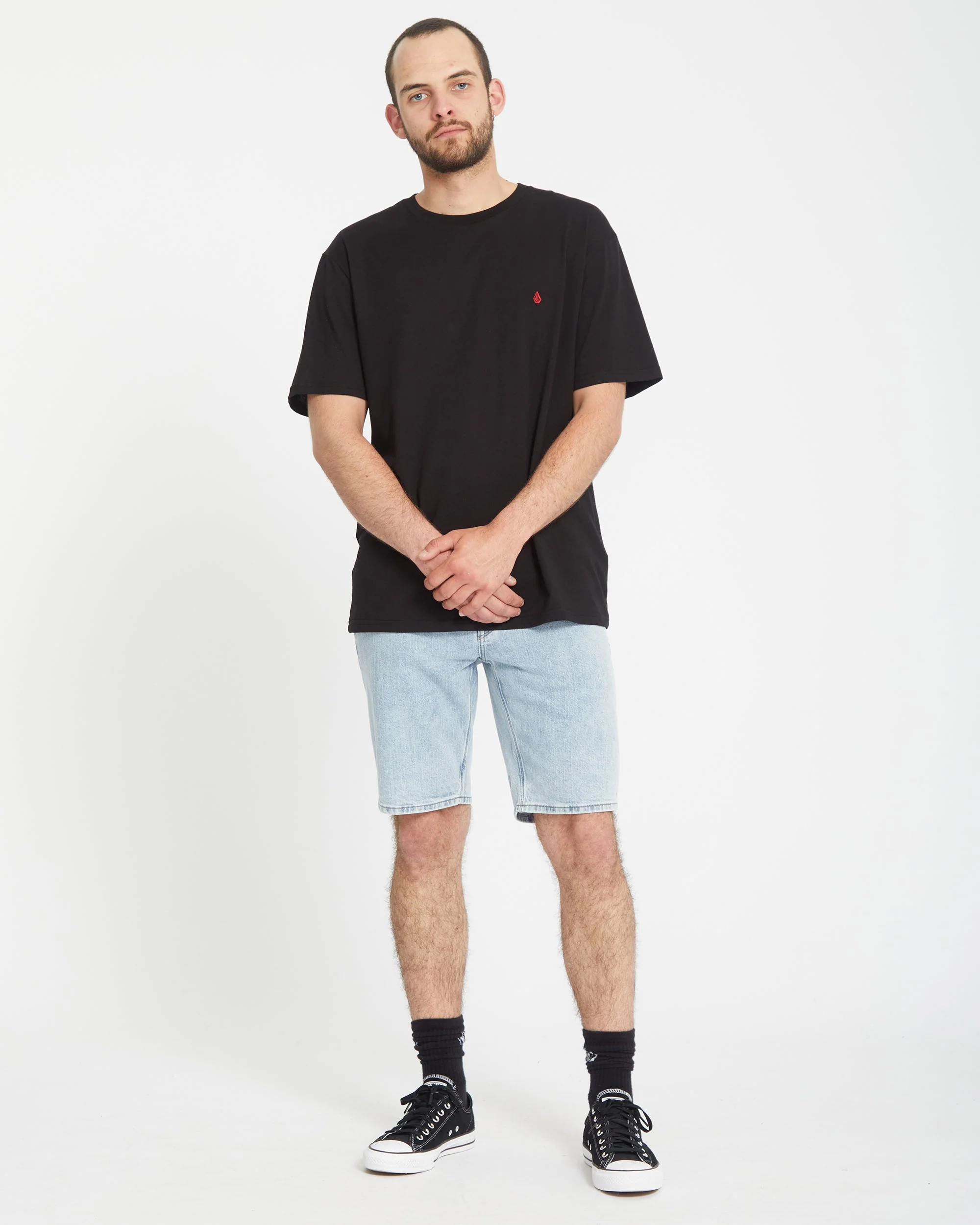 Vorta Denim Shorts - CAROLINA BLUE - Image 5