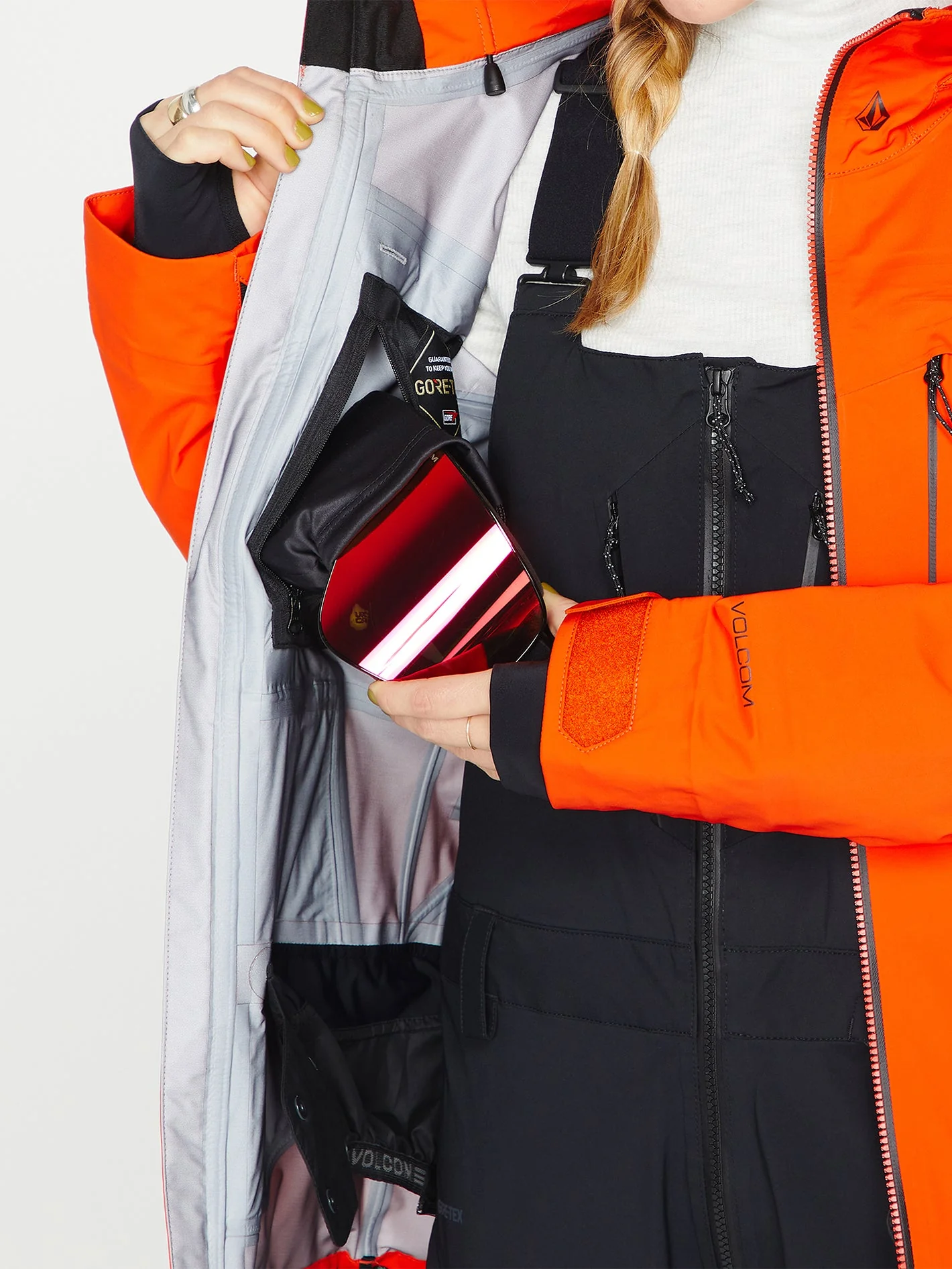 Vs 3L Stretch Gore-Tex Jacket - Orange Shock - Image 14