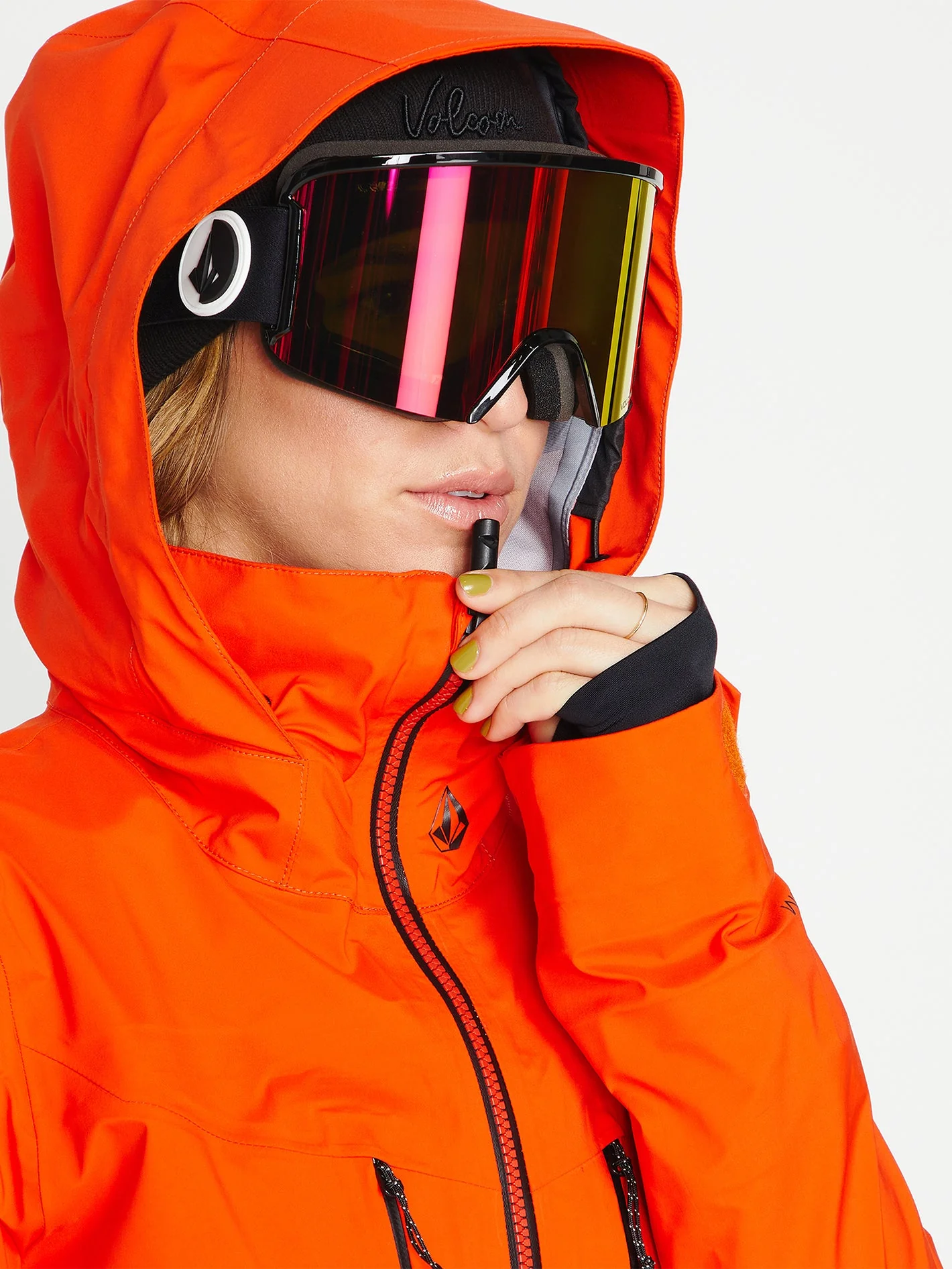 Vs 3L Stretch Gore-Tex Jacket - Orange Shock - Image 5