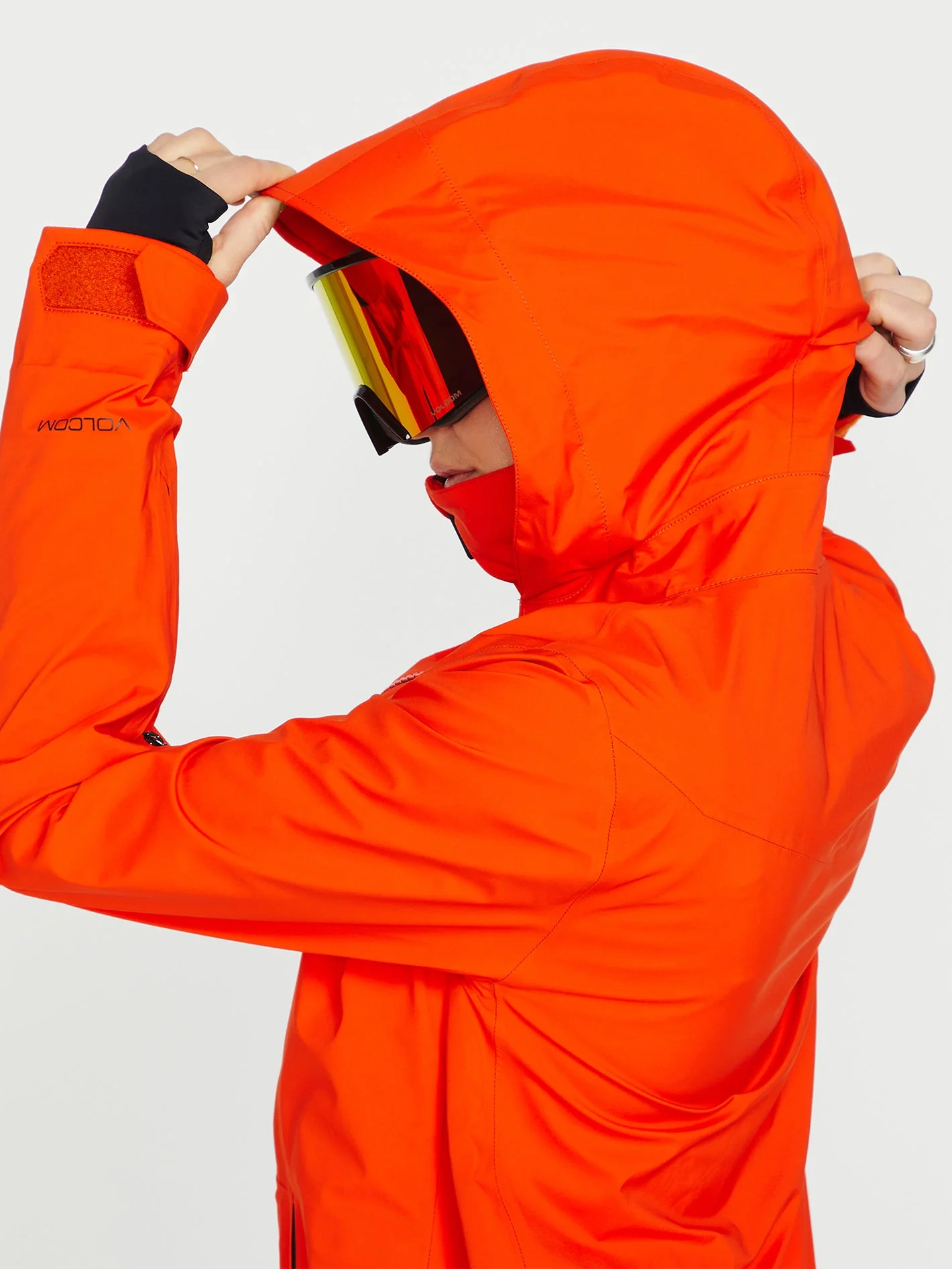 Vs 3L Stretch Gore-Tex Jacket - Orange Shock - Image 6