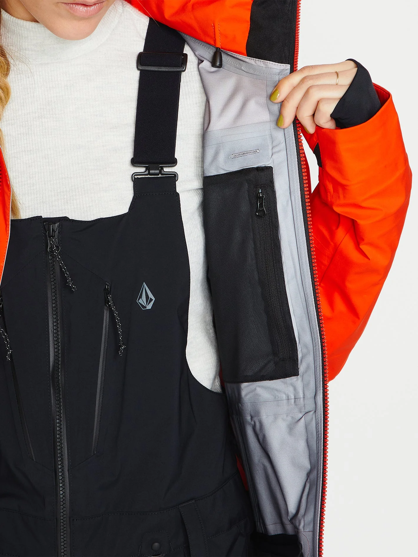 Vs 3L Stretch Gore-Tex Jacket - Orange Shock - Image 8