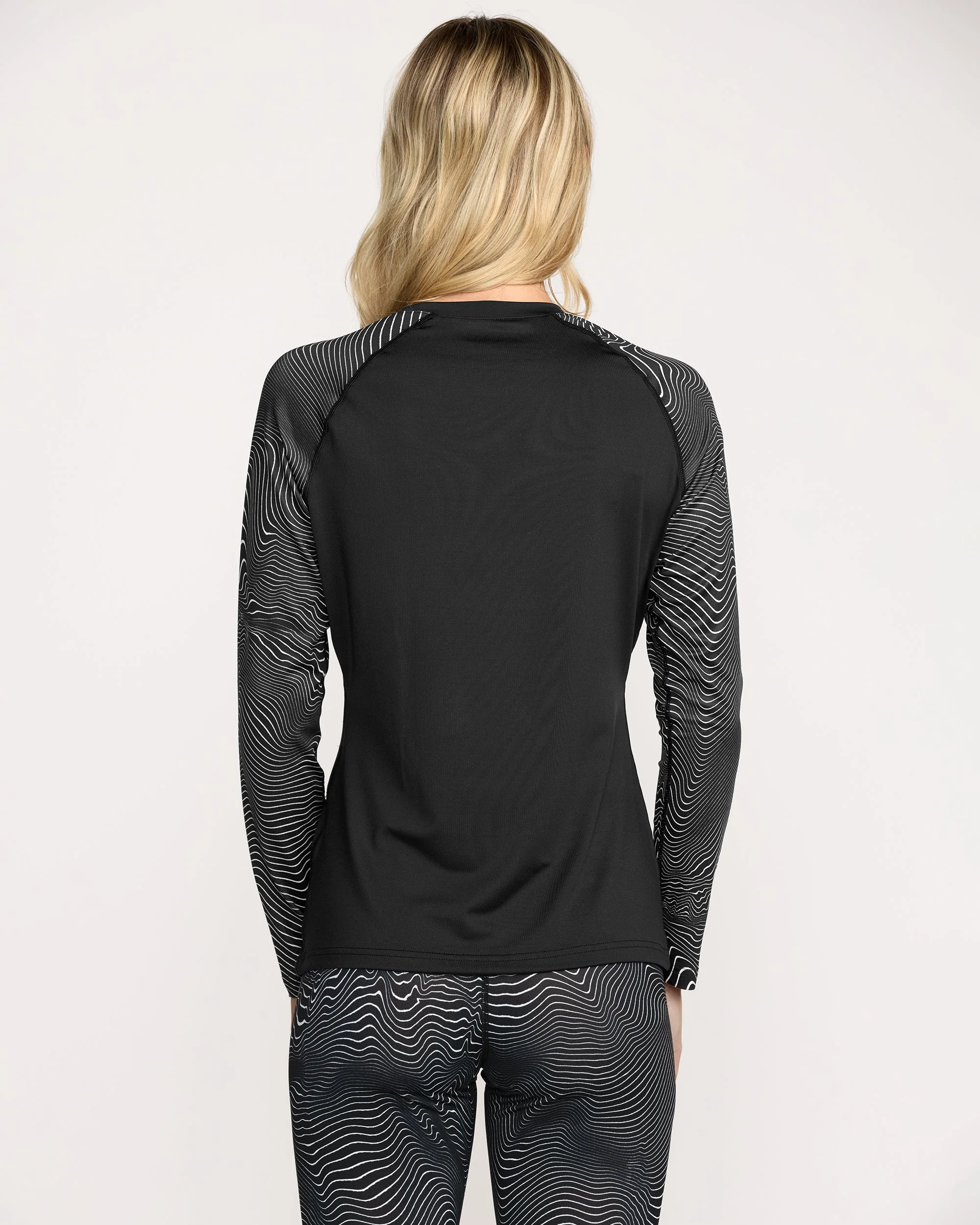 W V-Science Basisschicht-Shirt - Black White - Image 2