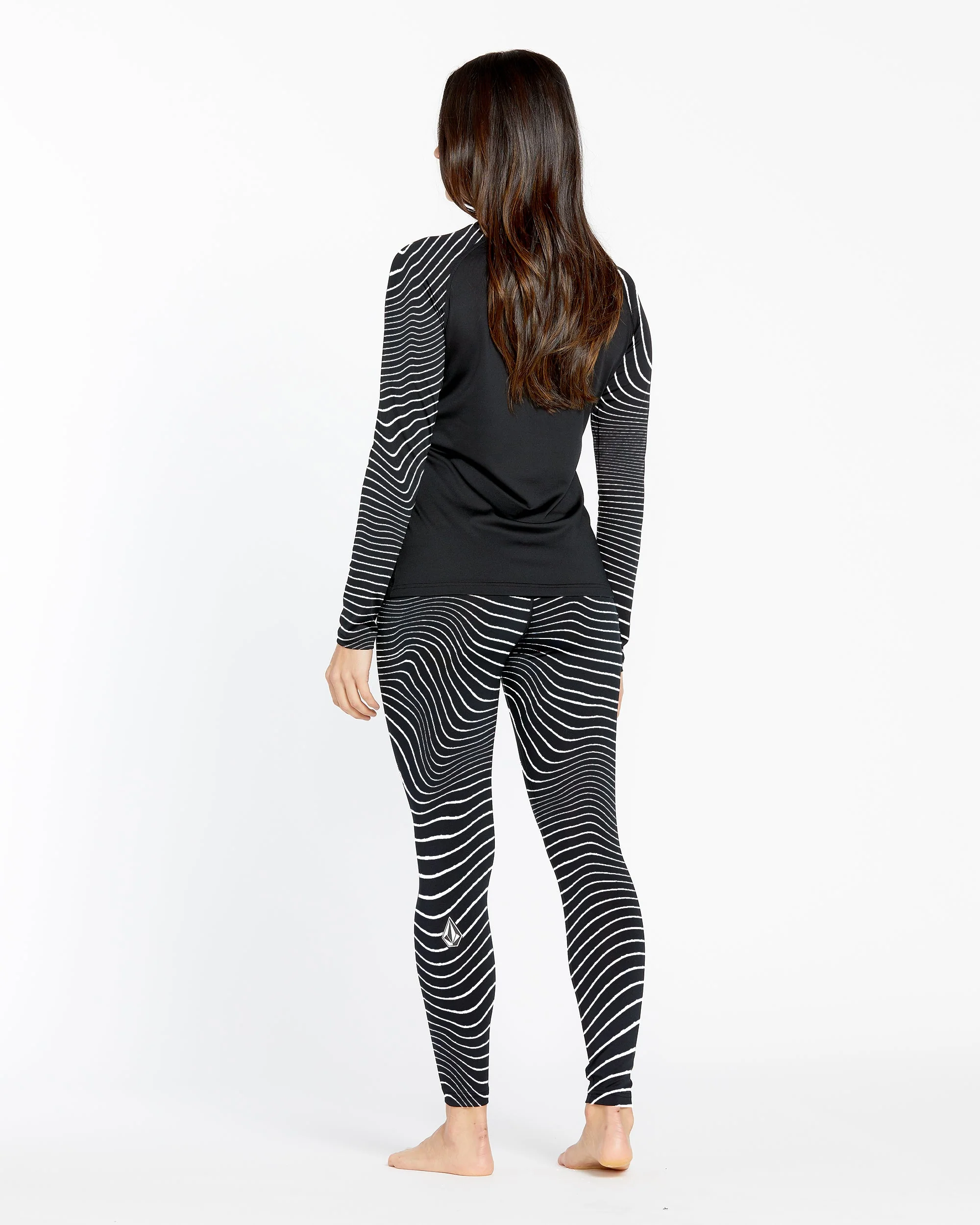 W V-Science Basisschicht-Shirt - Black White - Image 5