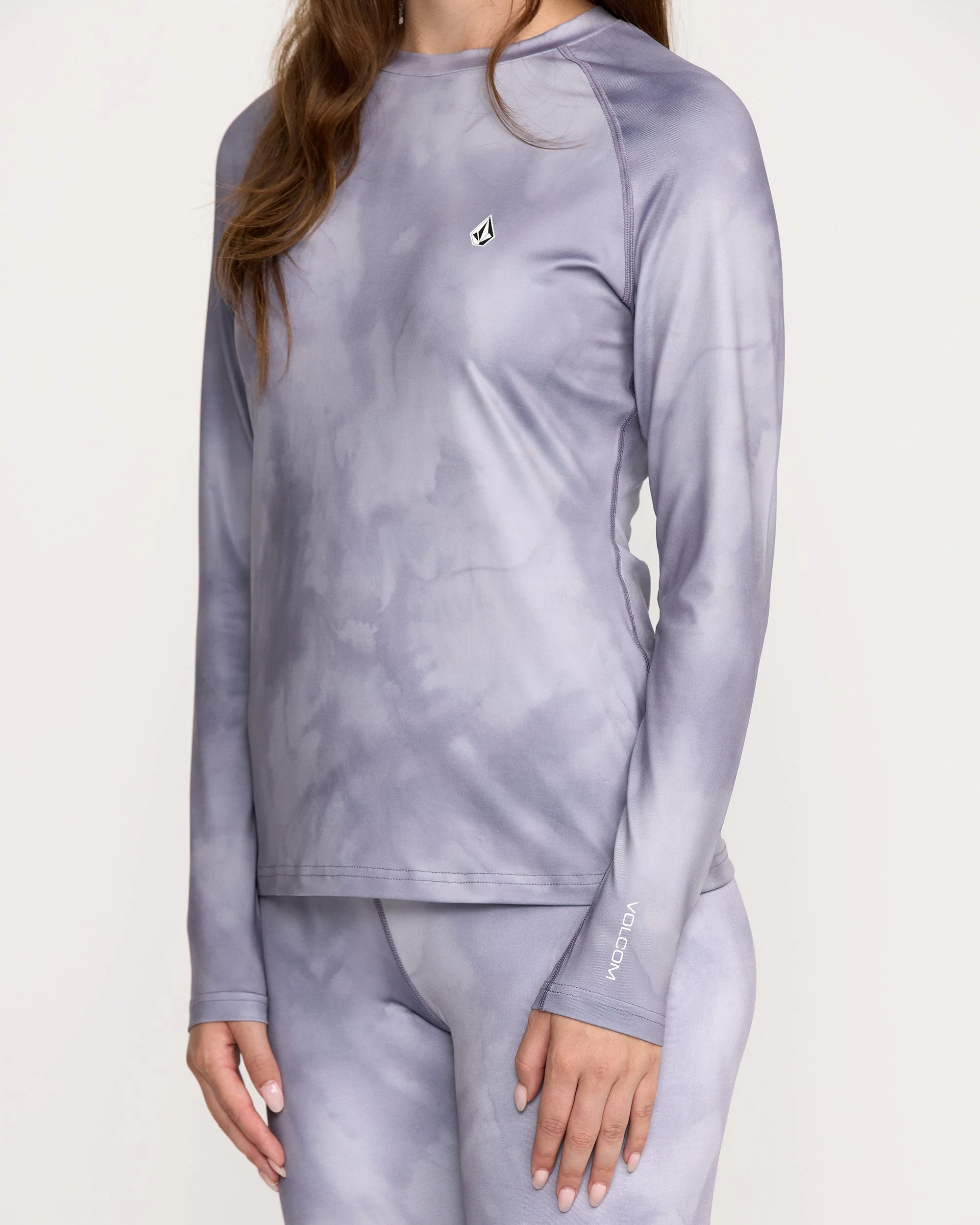 W V-Science Basisschicht-Shirt - Lavender Aura - Image 3