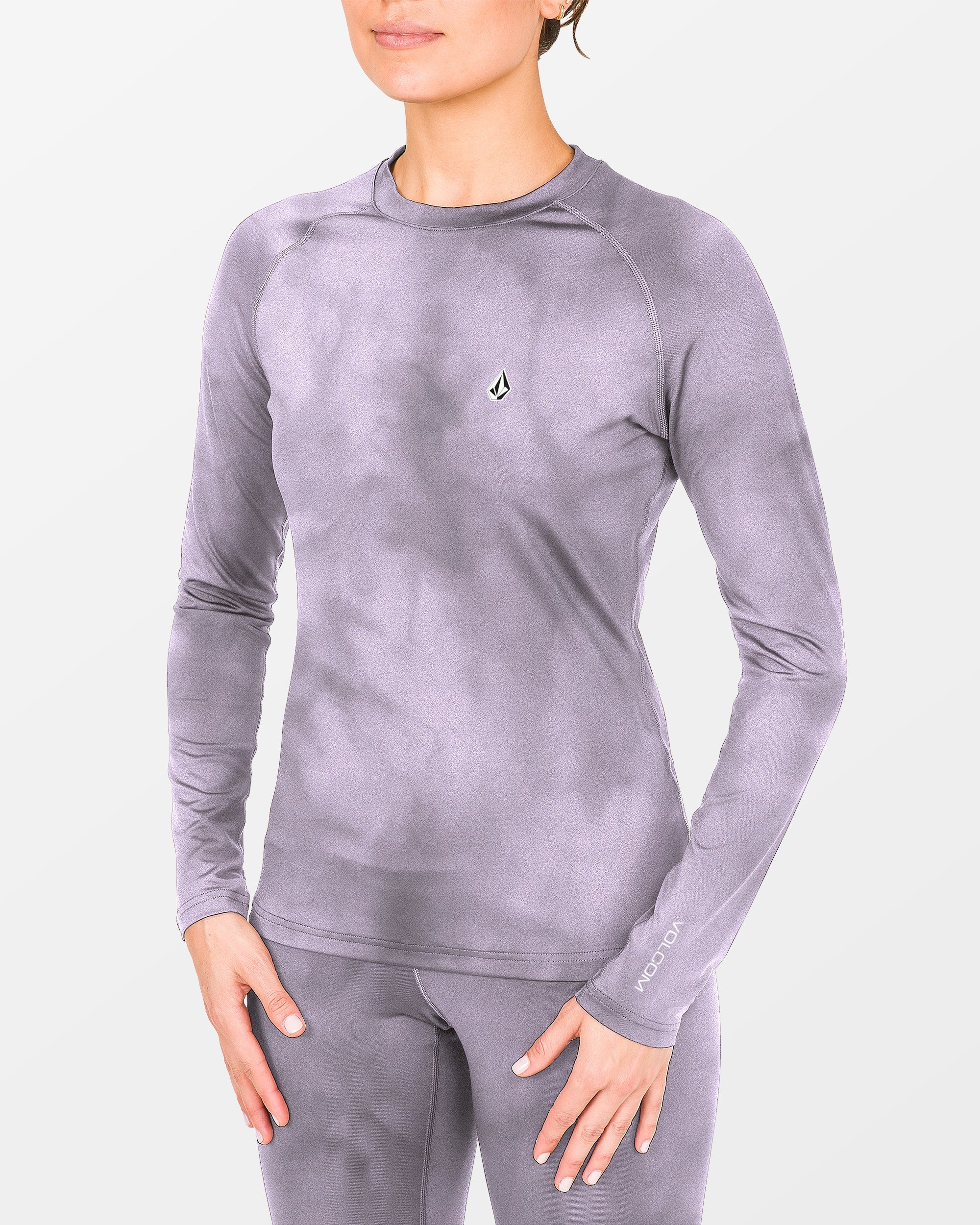 W V-Science Basisschicht-Shirt - Lavender Aura - Image 5
