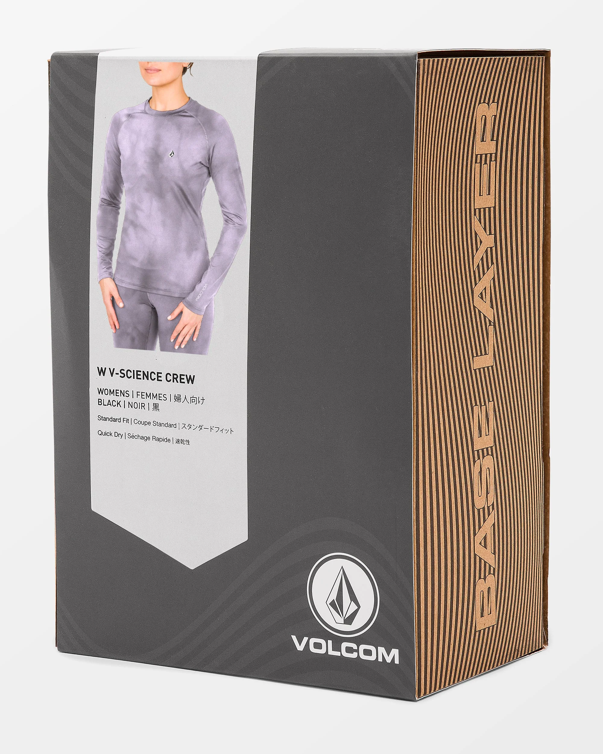 W V-Science Basisschicht-Shirt - Lavender Aura - Image 6