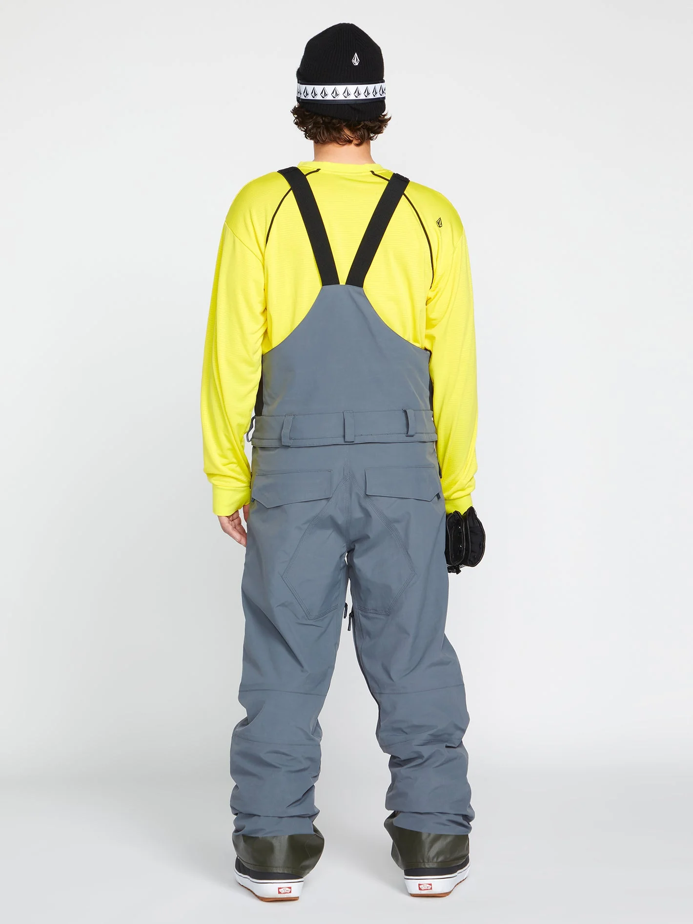 Waffle Backed Fleece Sweatshirt - Citron - Image 3