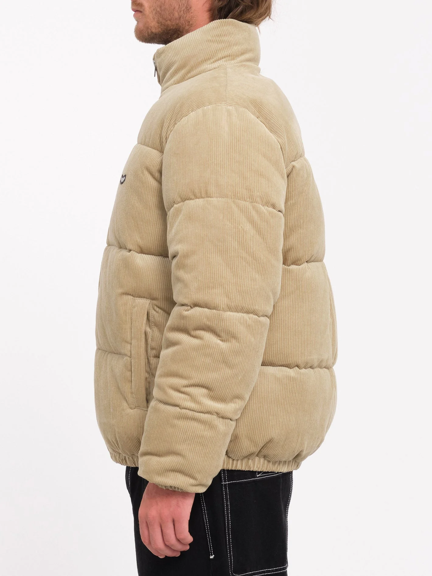 Walltz Corduroy Jacke - Khaki - Image 3
