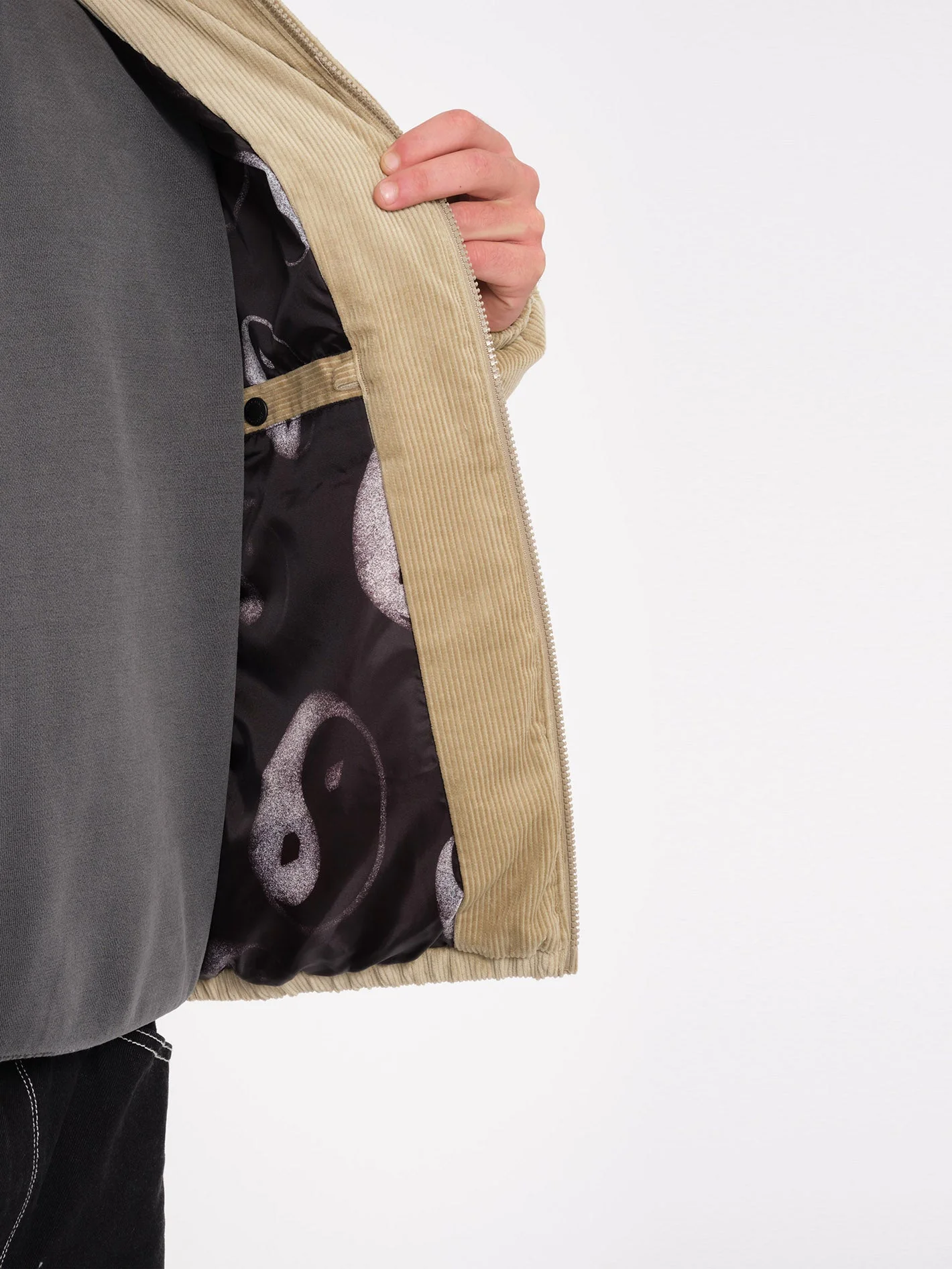 Walltz Corduroy Jacke - Khaki - Image 6