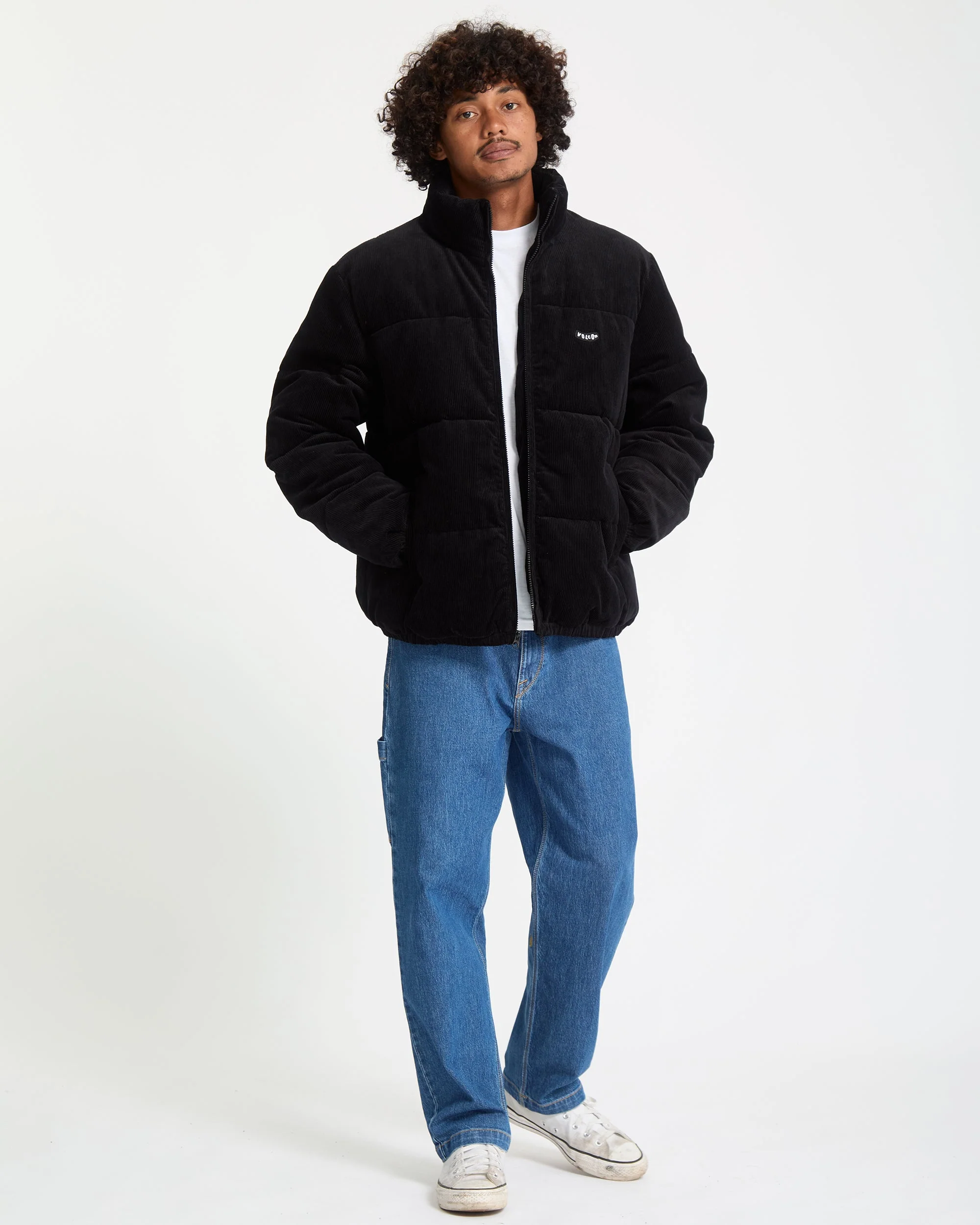 Walltz Corduroy Jacke - Black - Image 10