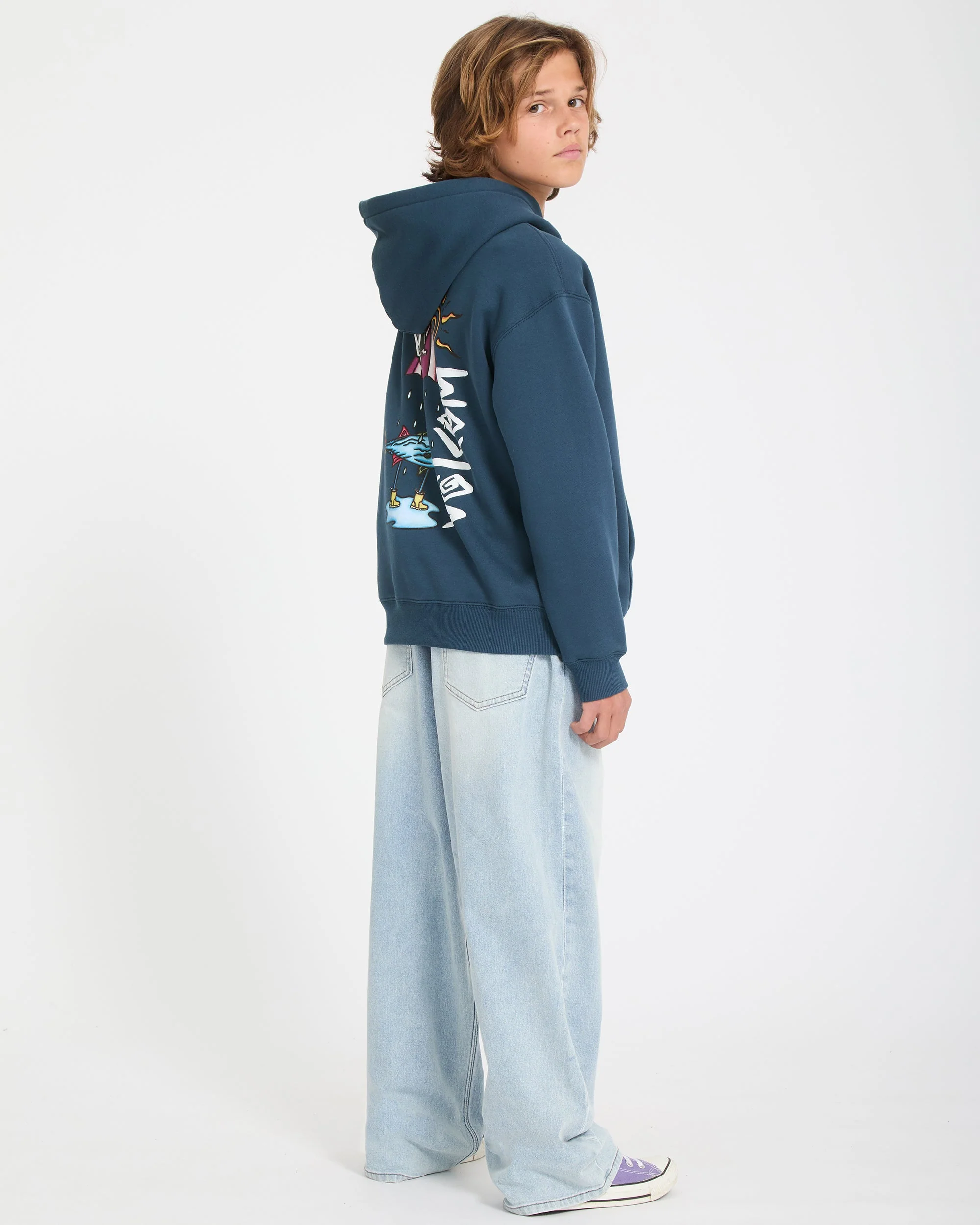 Watanite Hoodie - Dust Bowl Indigo - (KINDER) - Image 11