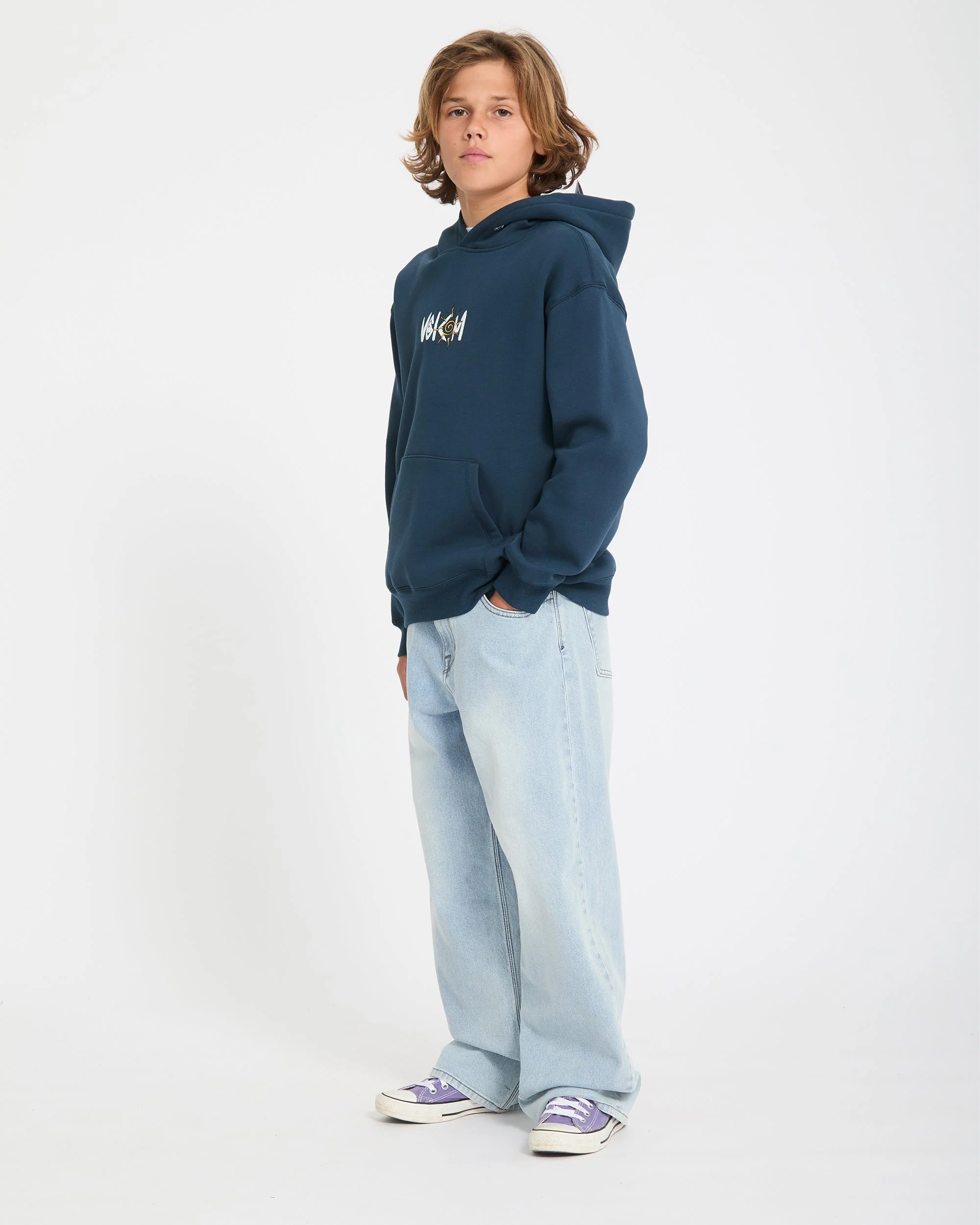 Watanite Hoodie - Dust Bowl Indigo - (KINDER) - Image 7