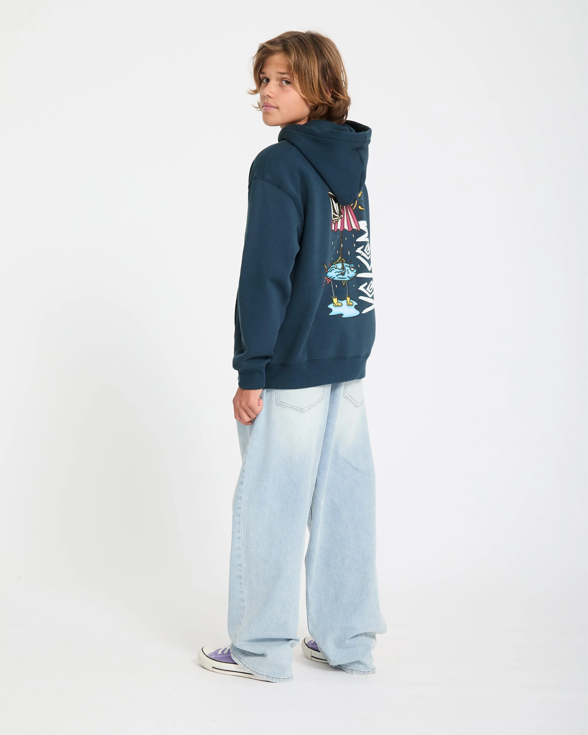 Watanite Hoodie - Dust Bowl Indigo - (KINDER) - Image 8