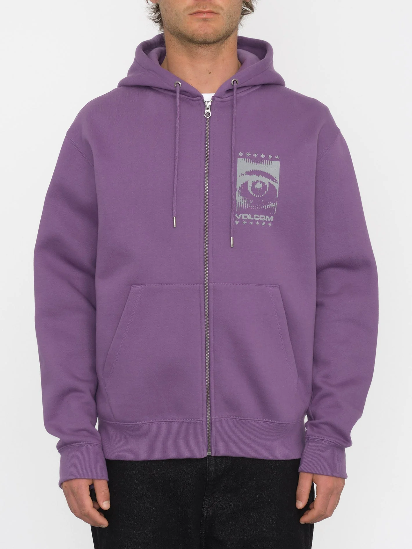 Watanite Zip Kapuzenpullover - DEEP PRUPLE