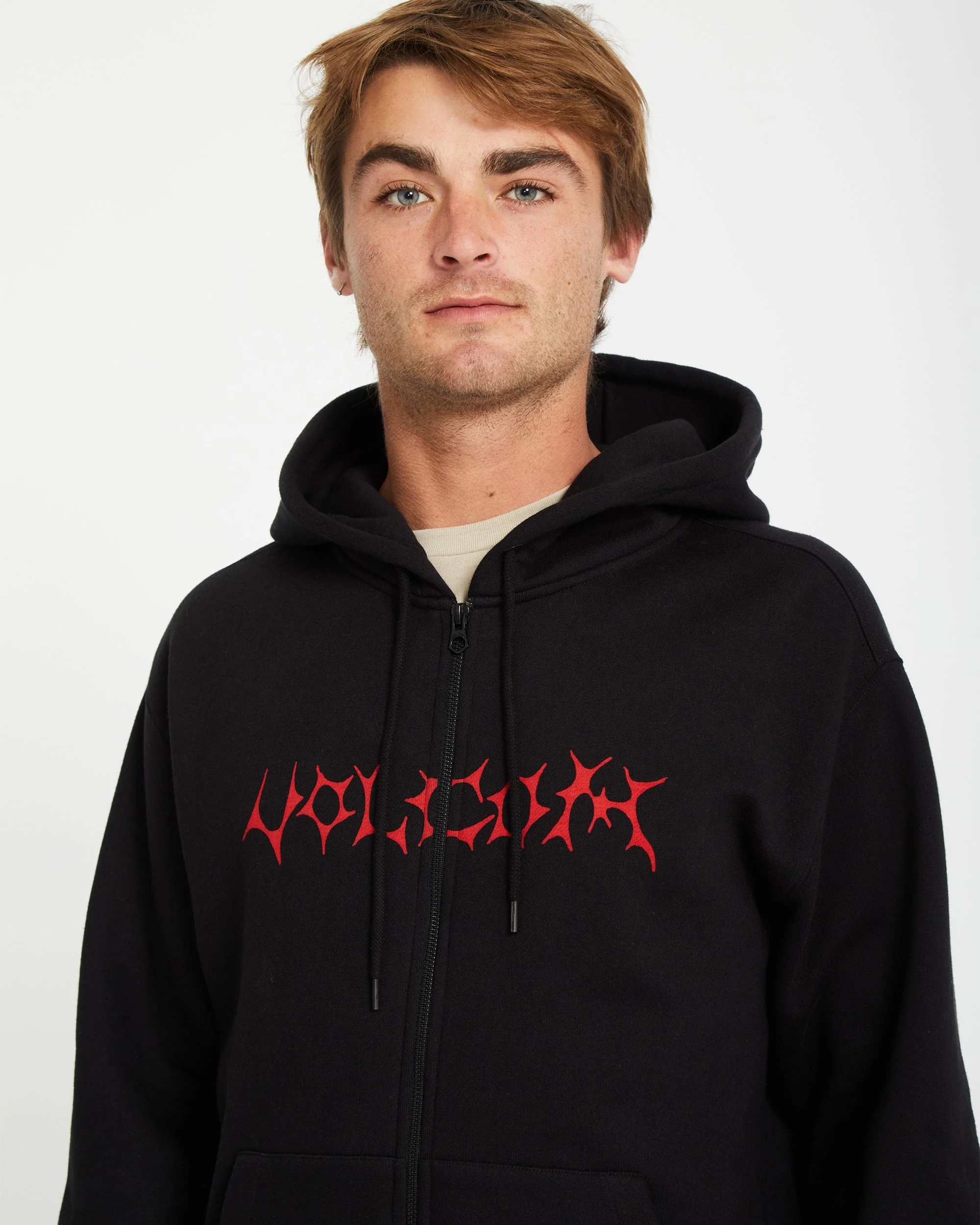 Watanite Full Zip Kapuzenpullover - BLACK - Image 4