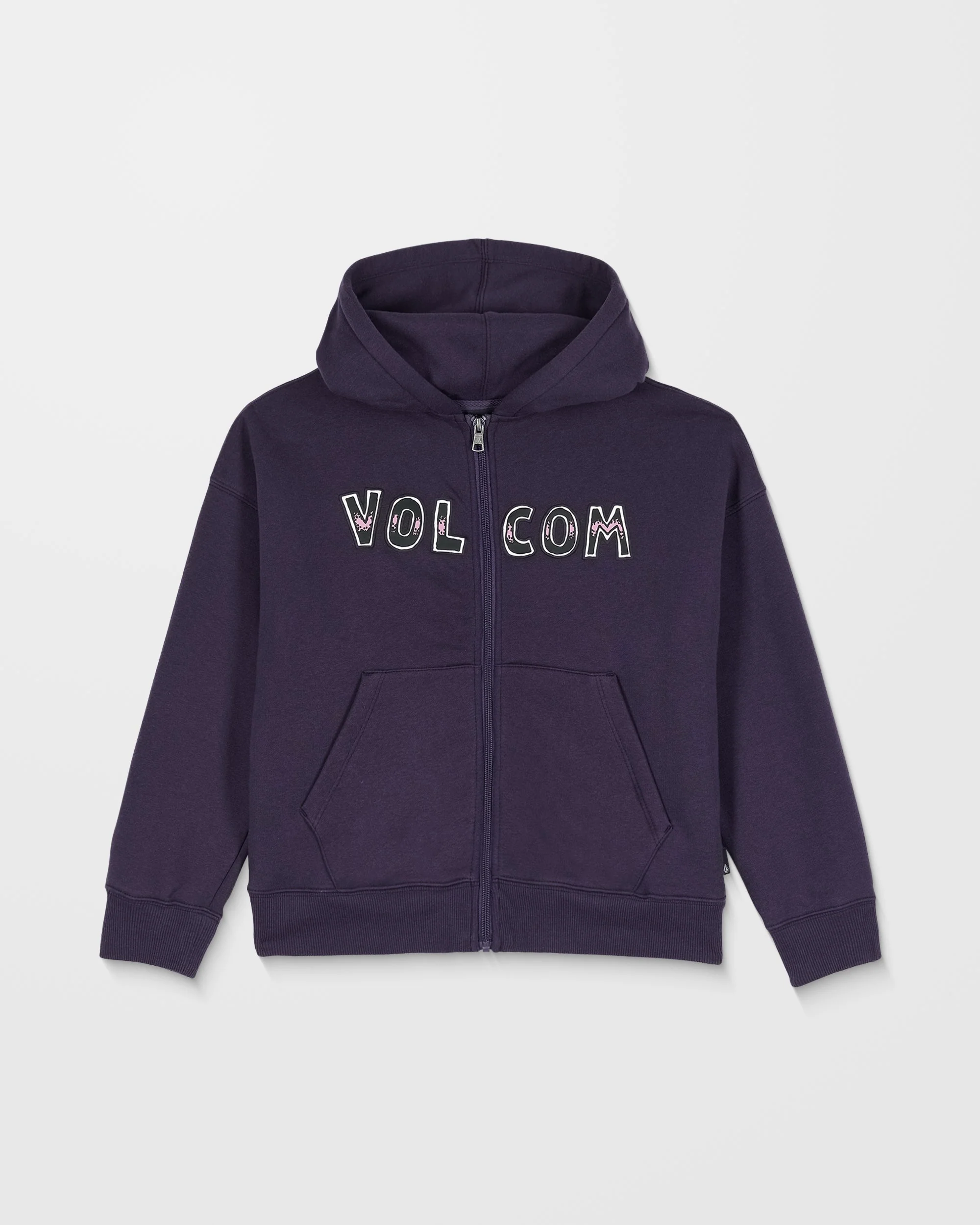 Watanite Zip Up Hoodie - Dark Purple - (KINDER)