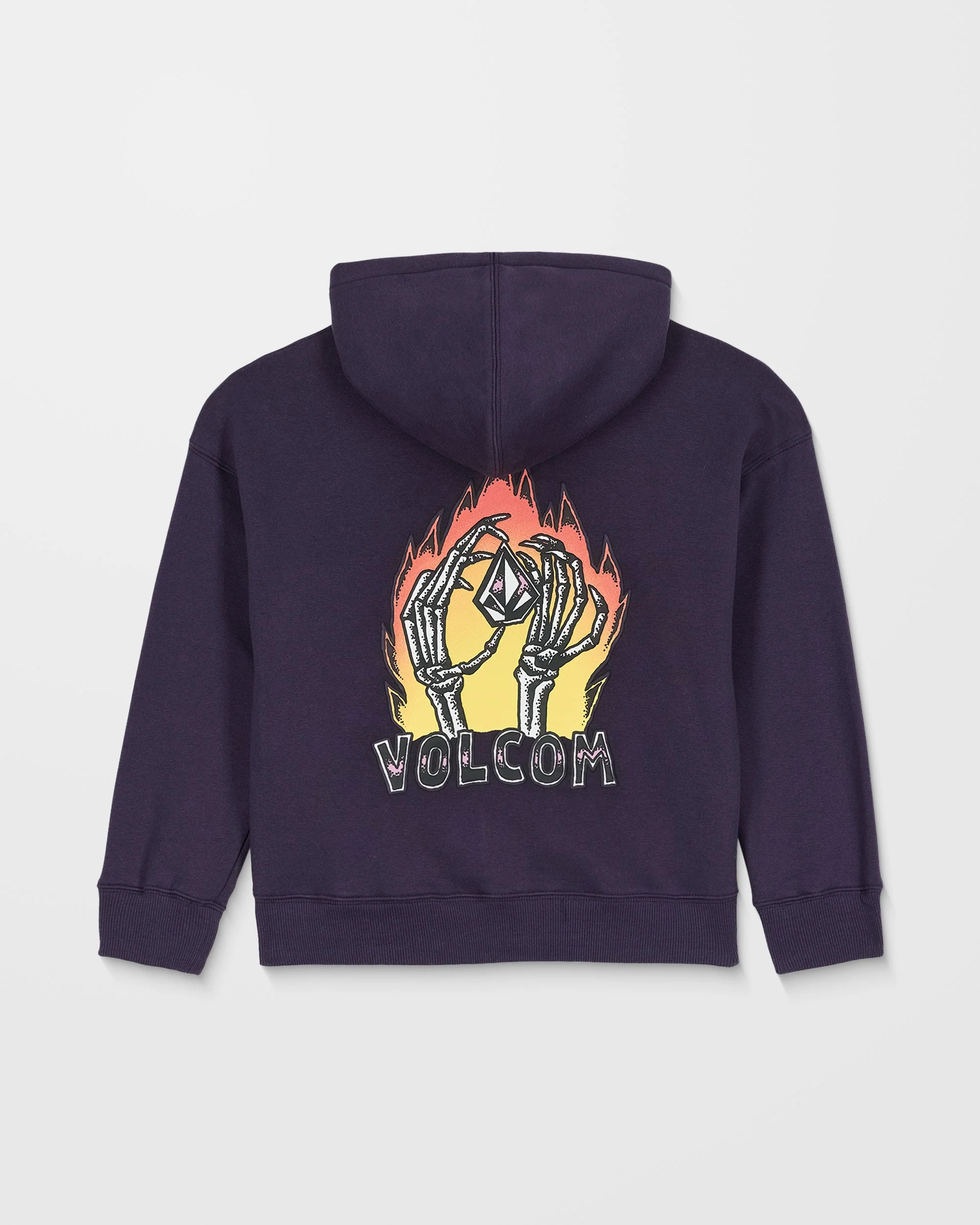 Watanite Zip Up Hoodie - Dark Purple - (KINDER) - Image 2