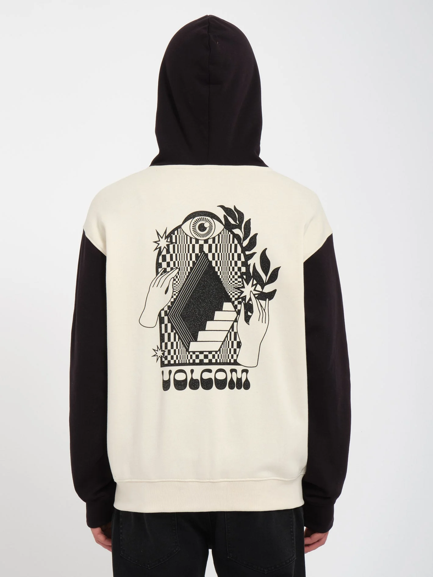 Watanite Zip Kapuzenpullover - DIRTY WHITE - Image 4
