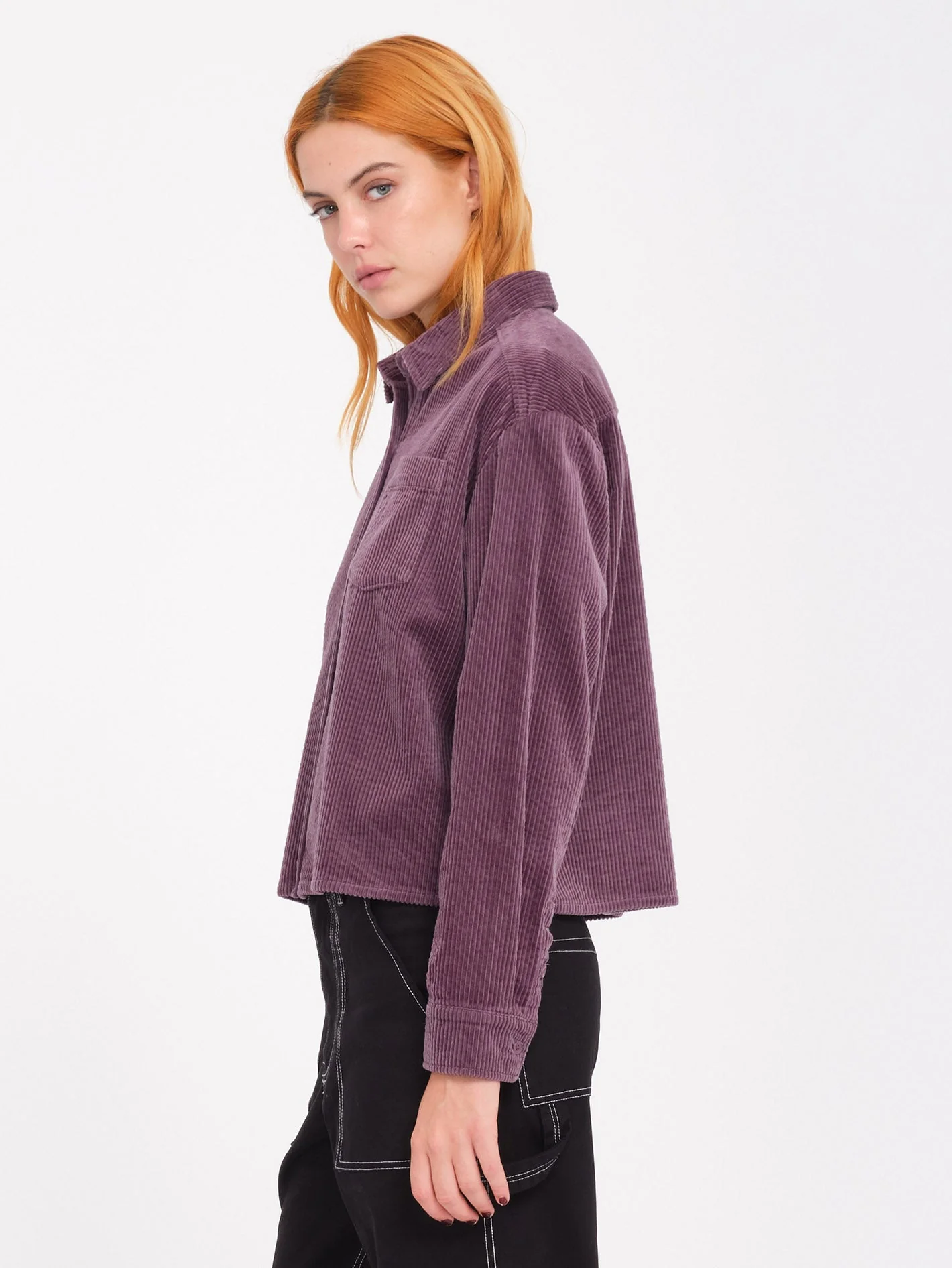 Weellow Corduroy Hemd - Vintage Violet - Image 3