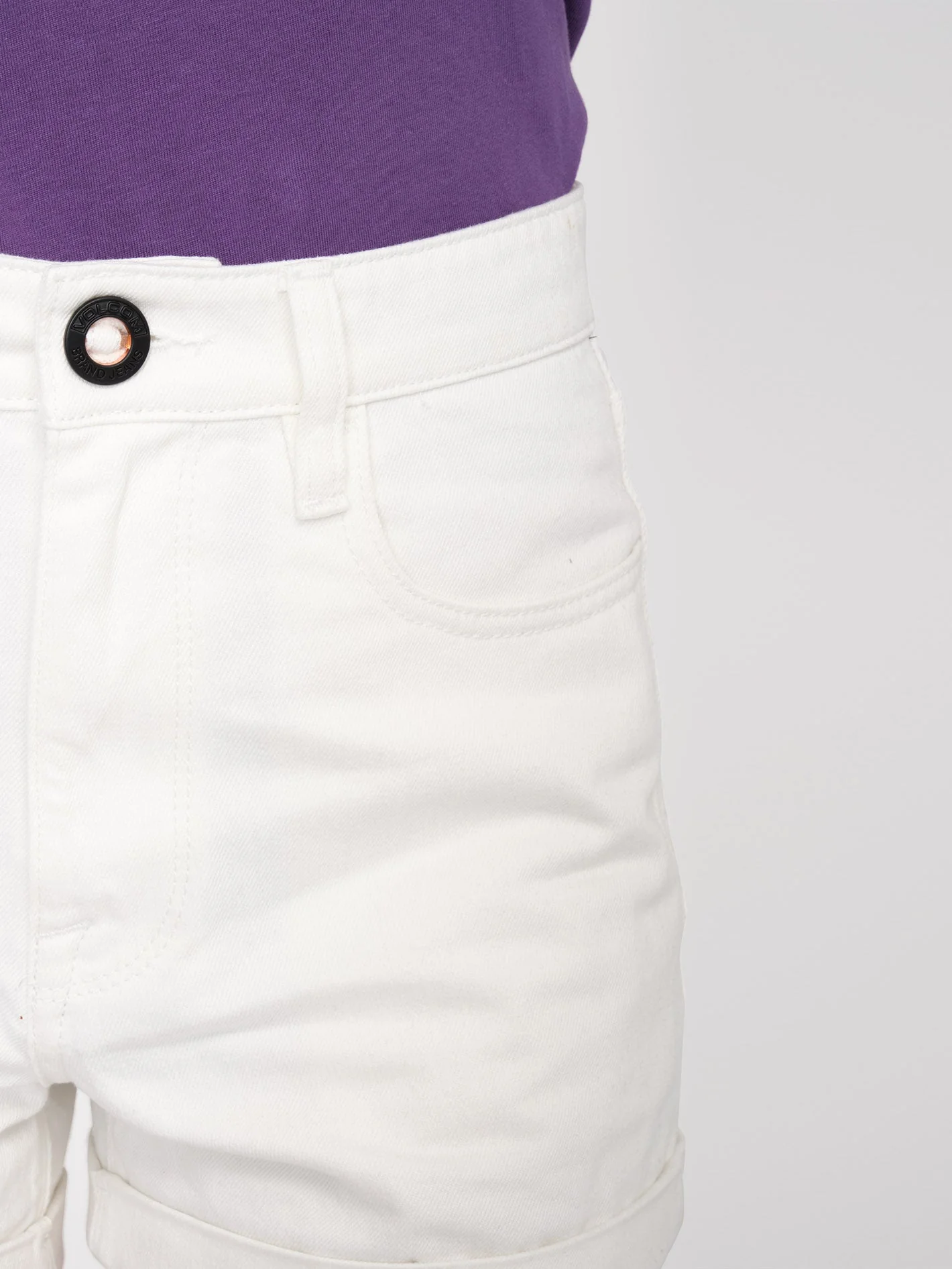 Weellow Denim Shorts - STAR WHITE - Image 4