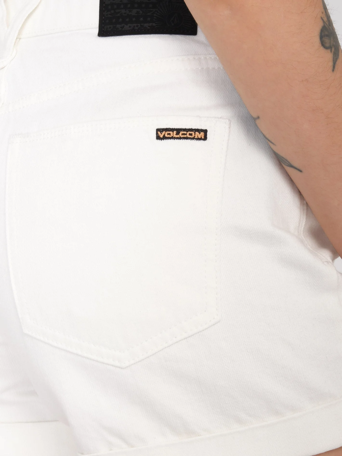 Weellow Denim Shorts - STAR WHITE - Image 5