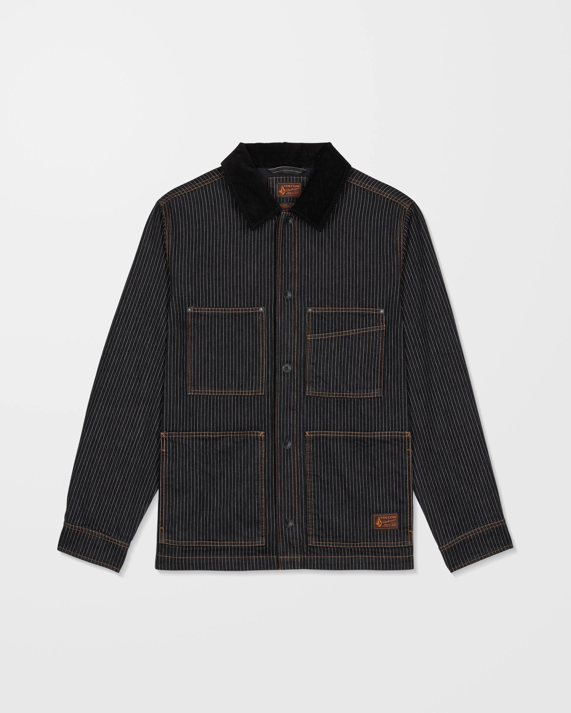 Work Dialed Jacke - Black Stripe - Image 12