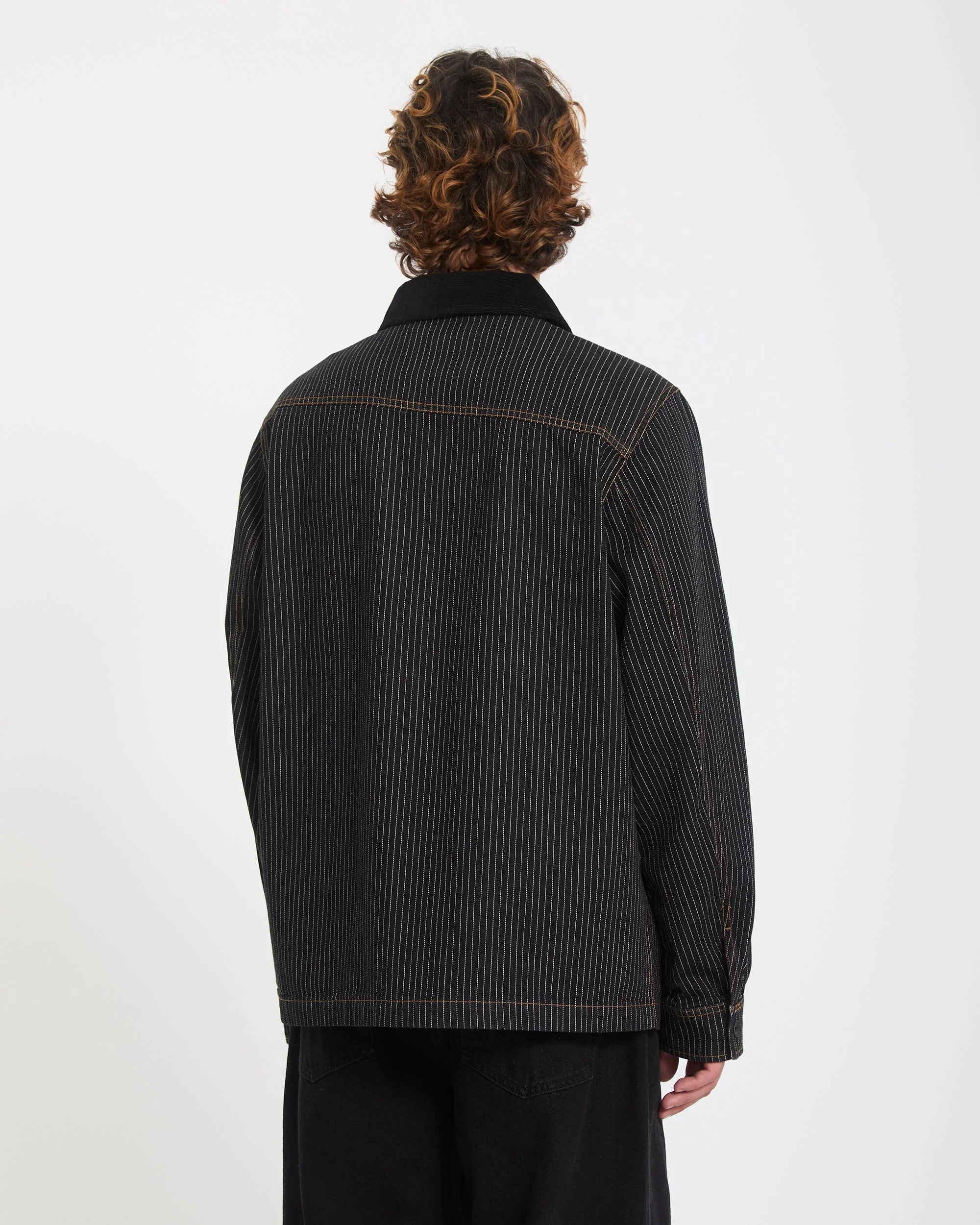 Work Dialed Jacke - Black Stripe - Image 2
