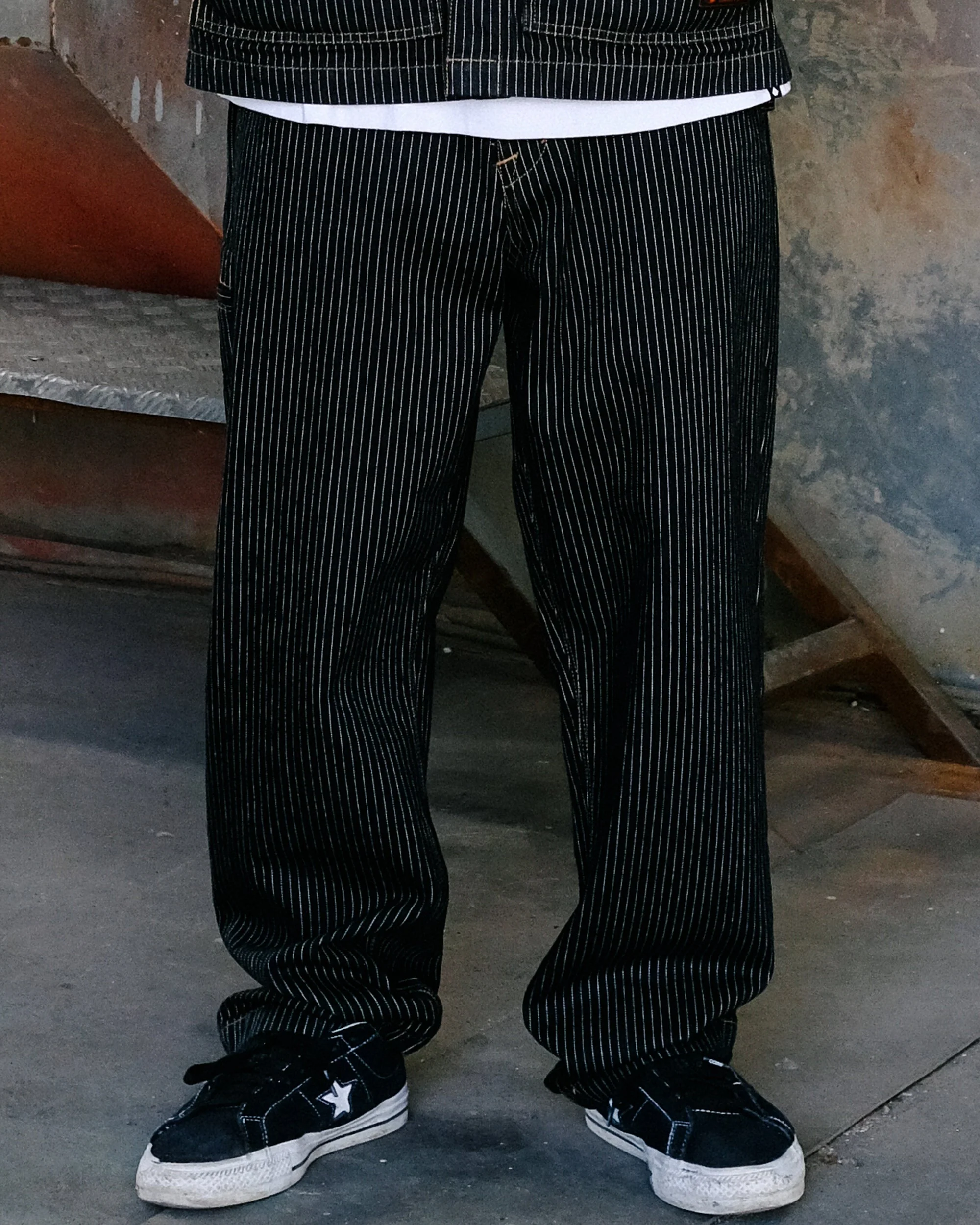 Work Dialed Hose - Black Stripe