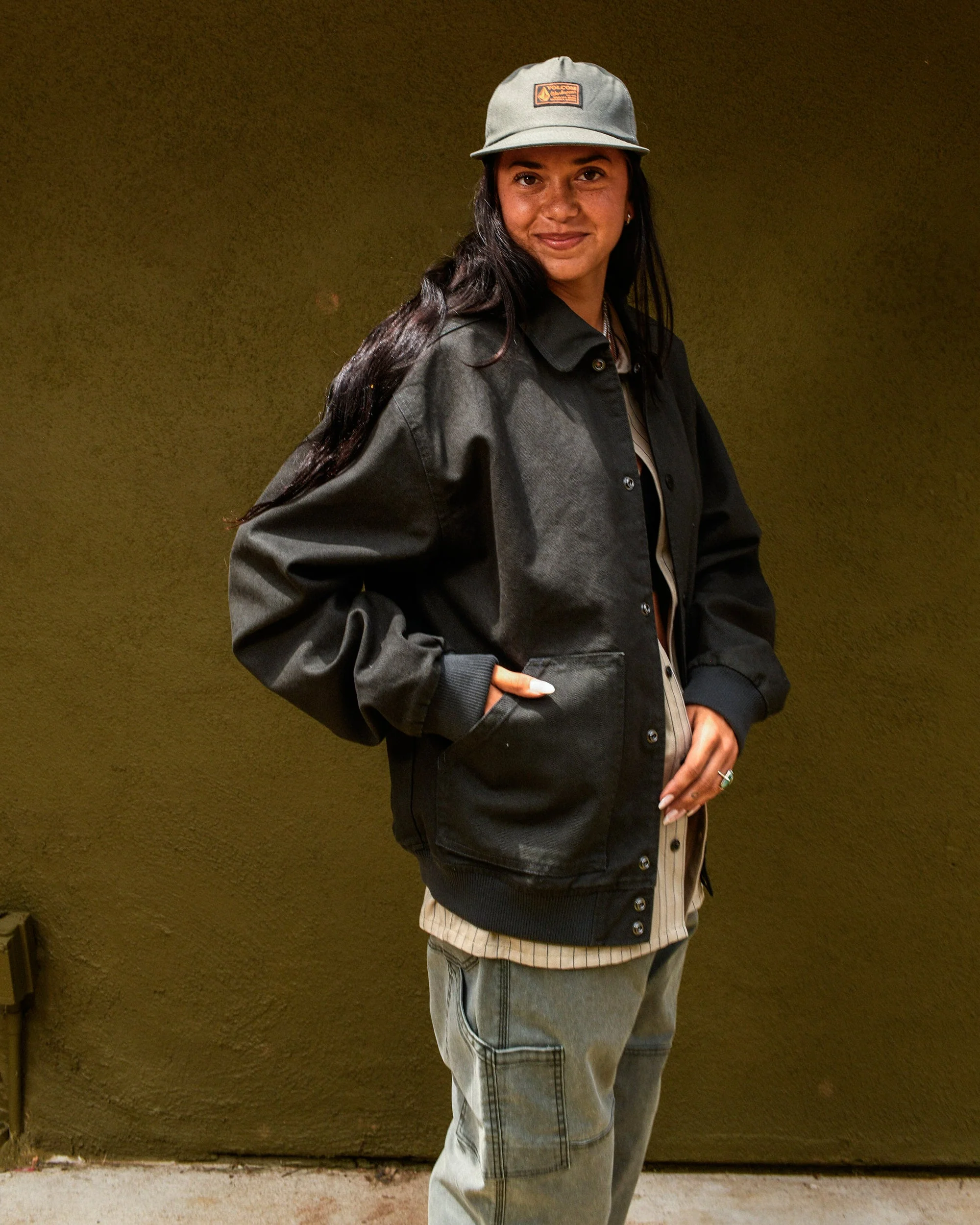 Workwear Adj Kappe - STEALTH - Image 3