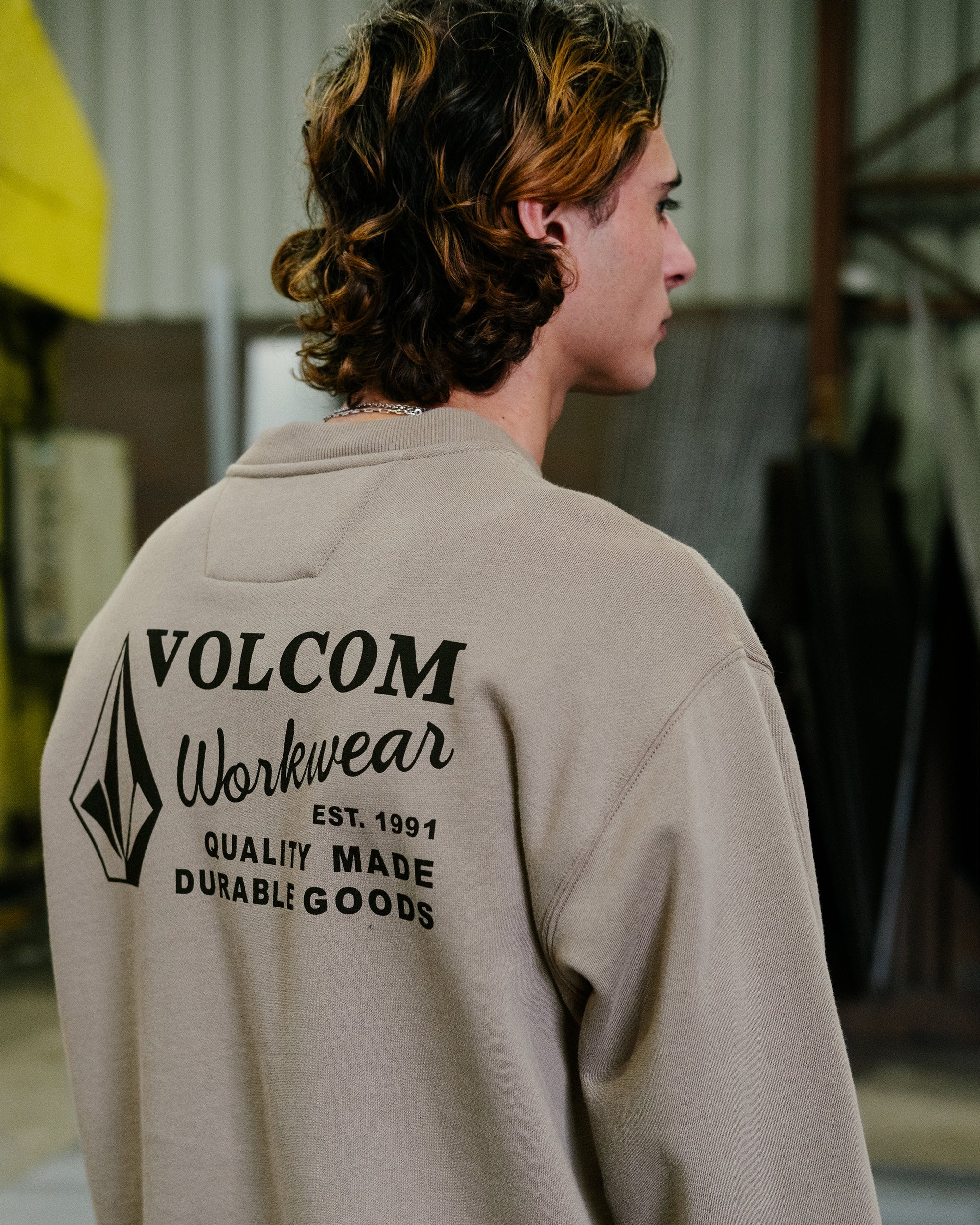 Workwear Sweatshirt - Brindle - Image 4