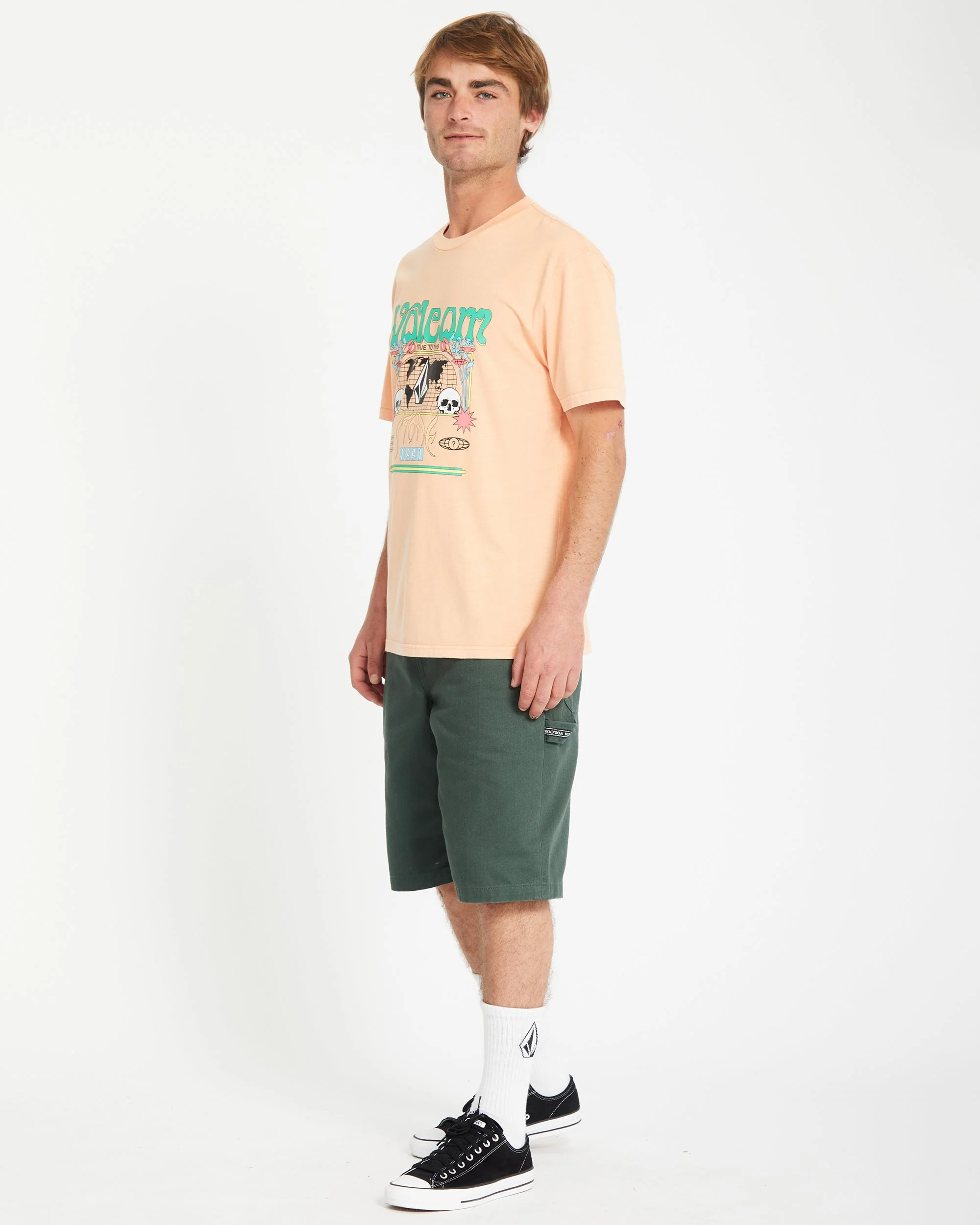 Worldly T-shirt - PALE PEACH - Image 6